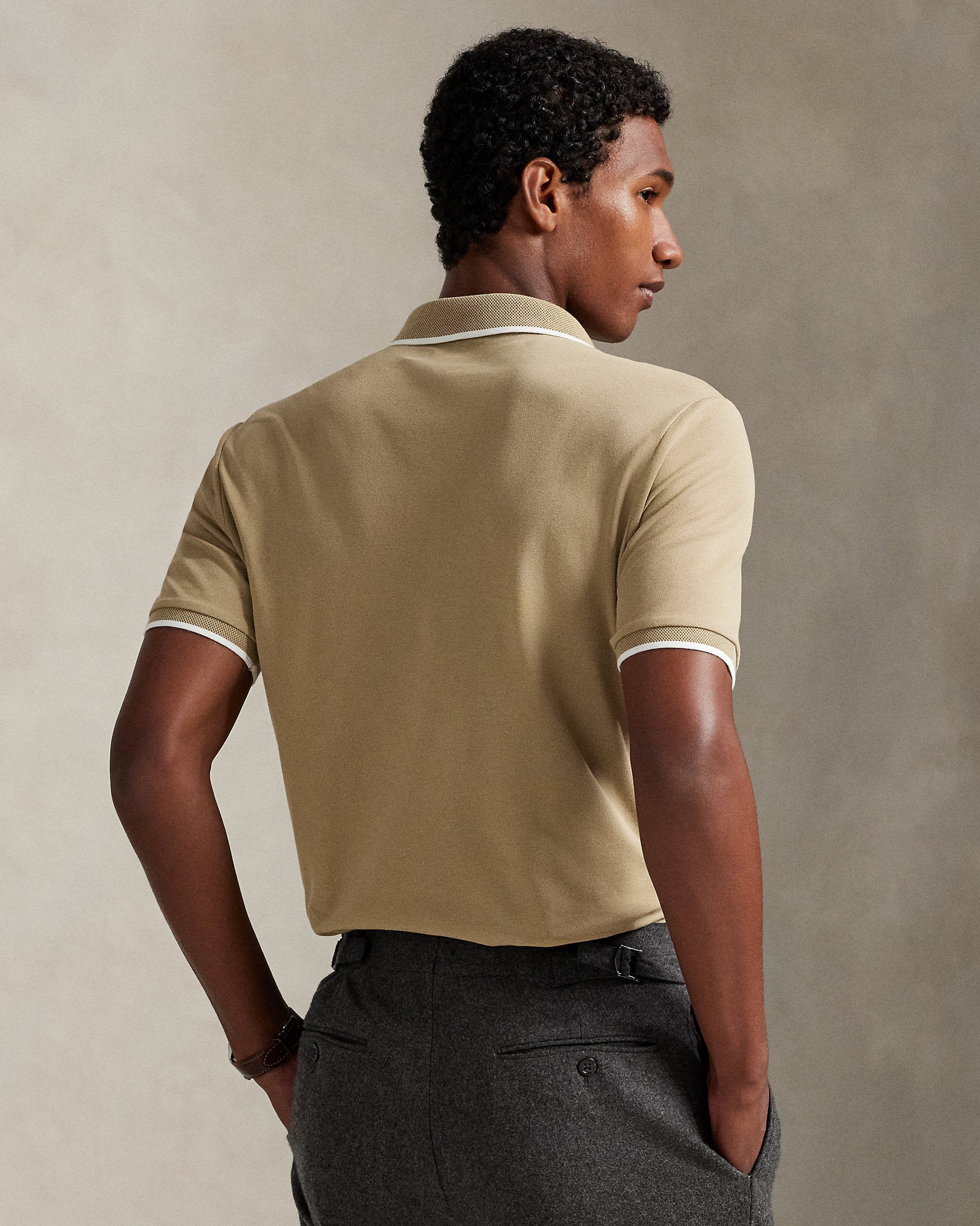 Ralph Lauren Classic Fit Stretch Mesh Polo Shirt
