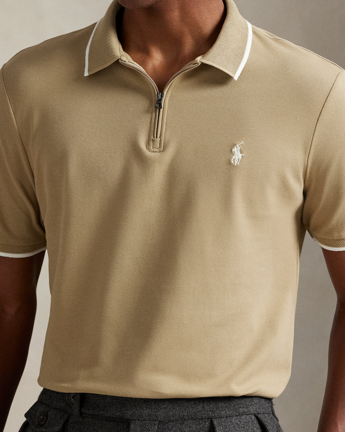 Ralph Lauren Classic Fit Stretch Mesh Polo Shirt