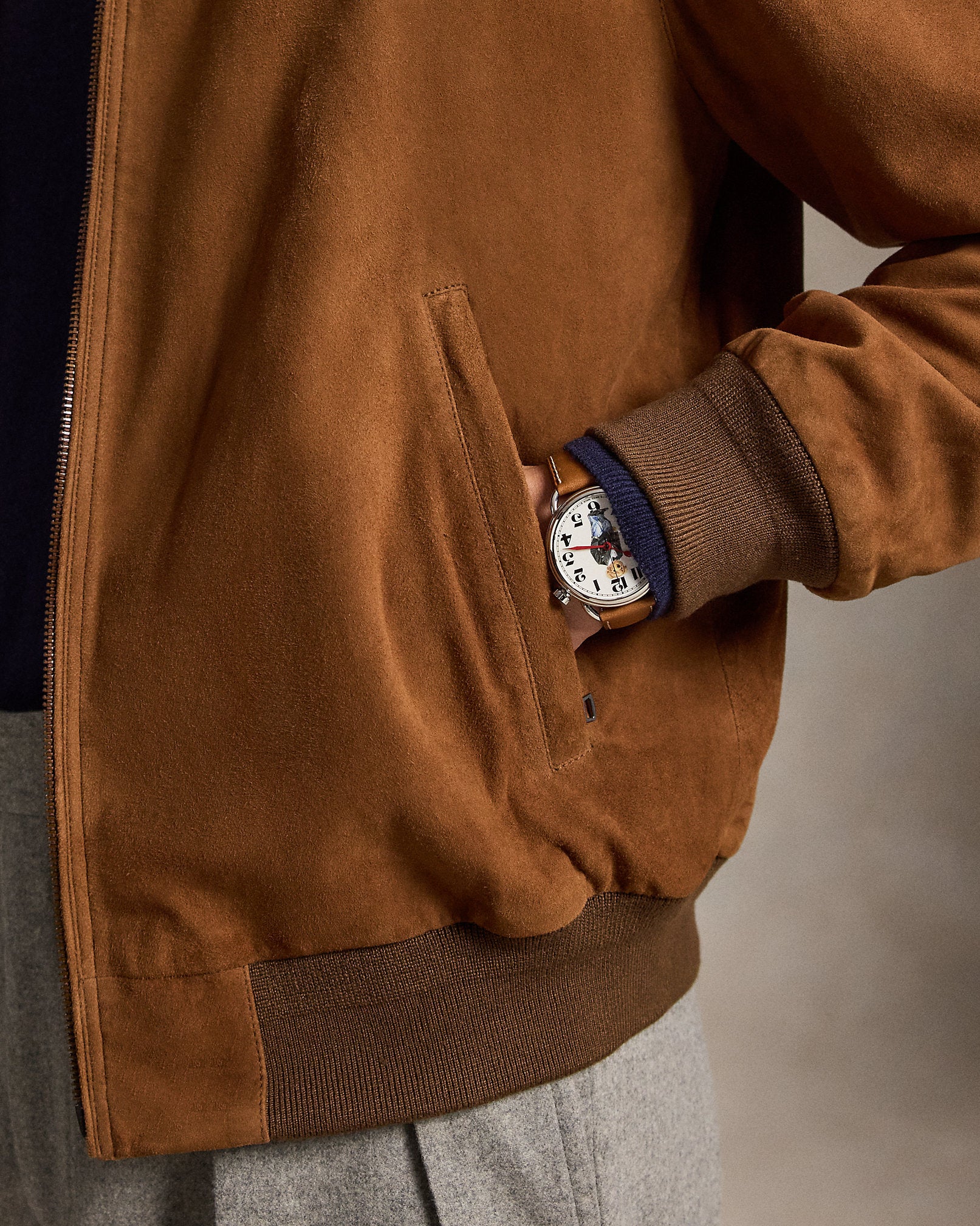 Ralph Lauren The Charleton Suede Jacket