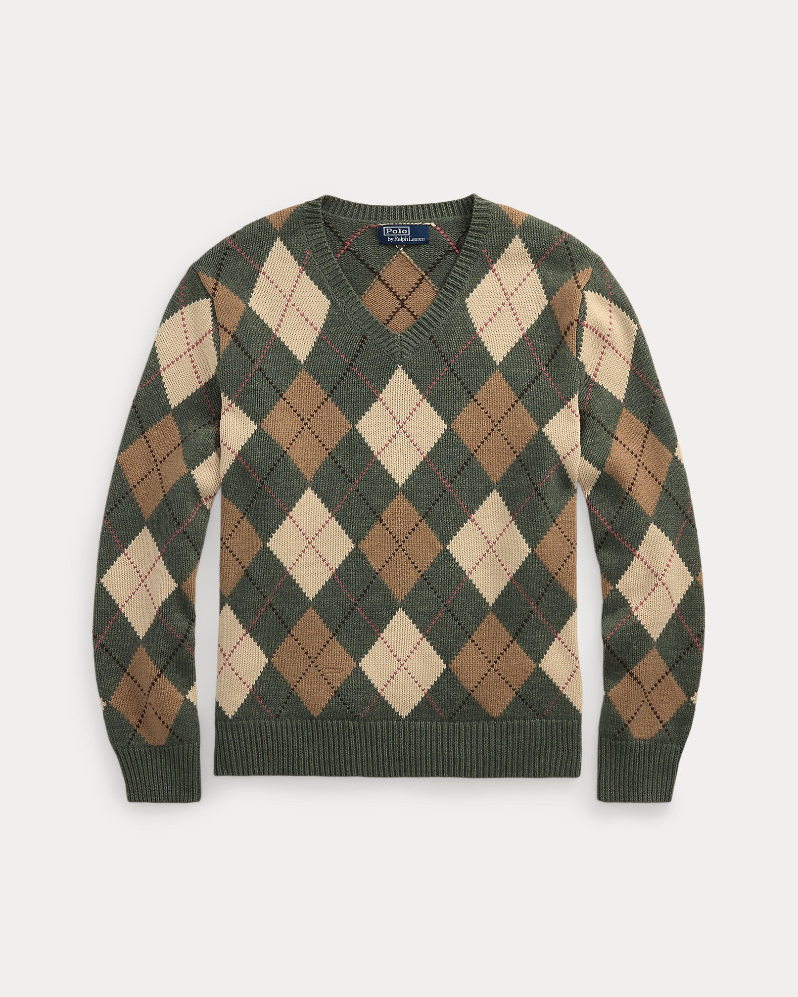 Ralph Lauren Argyle CottonWool Sweater
