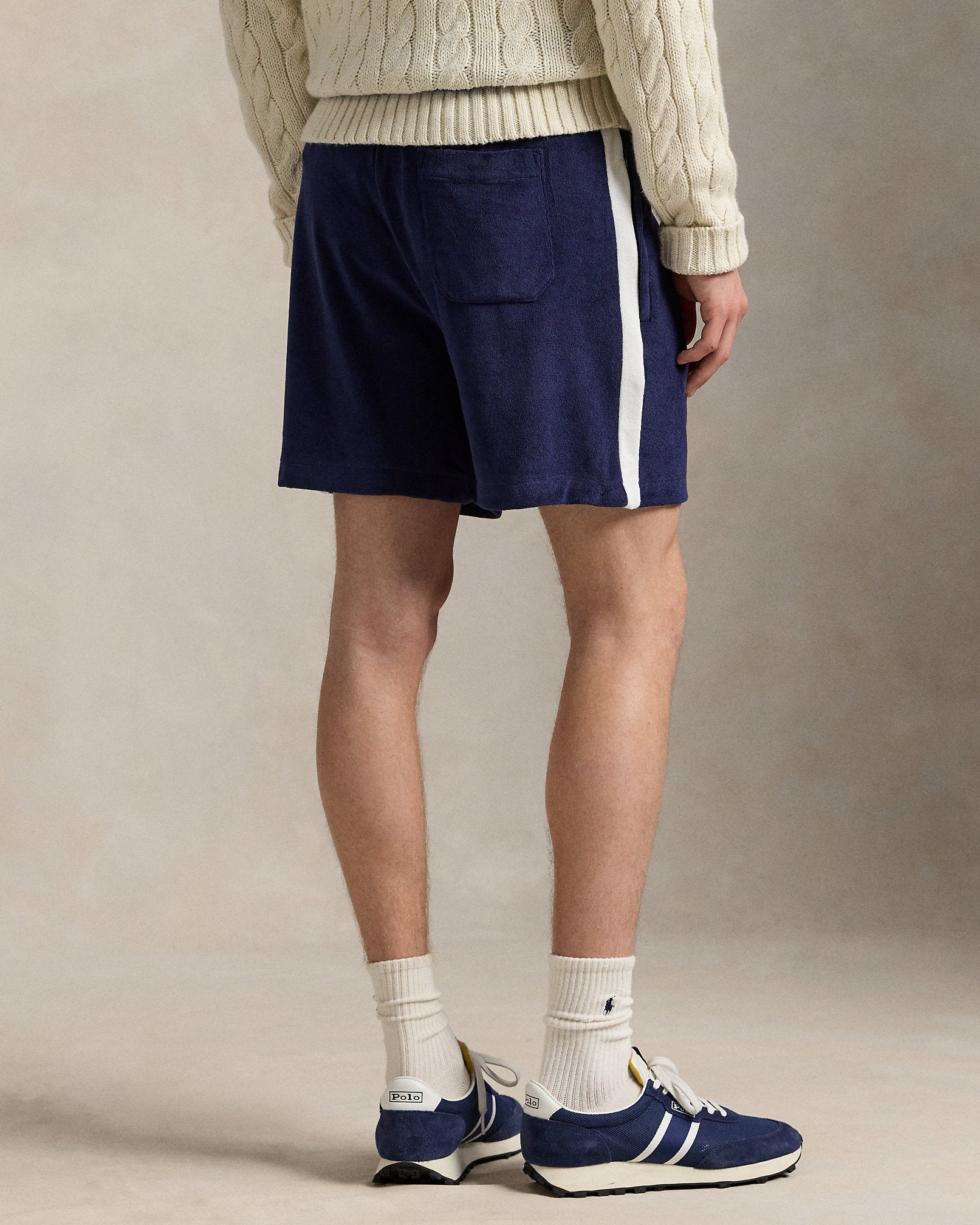 Ralph Lauren 6Inch Embroidered Terry Track Short