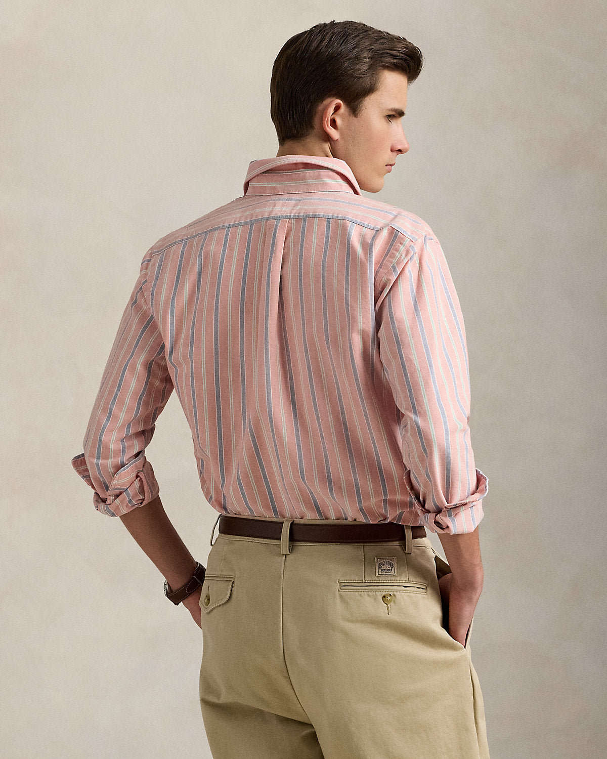 Ralph Lauren Classic Fit Striped Oxford Shirt