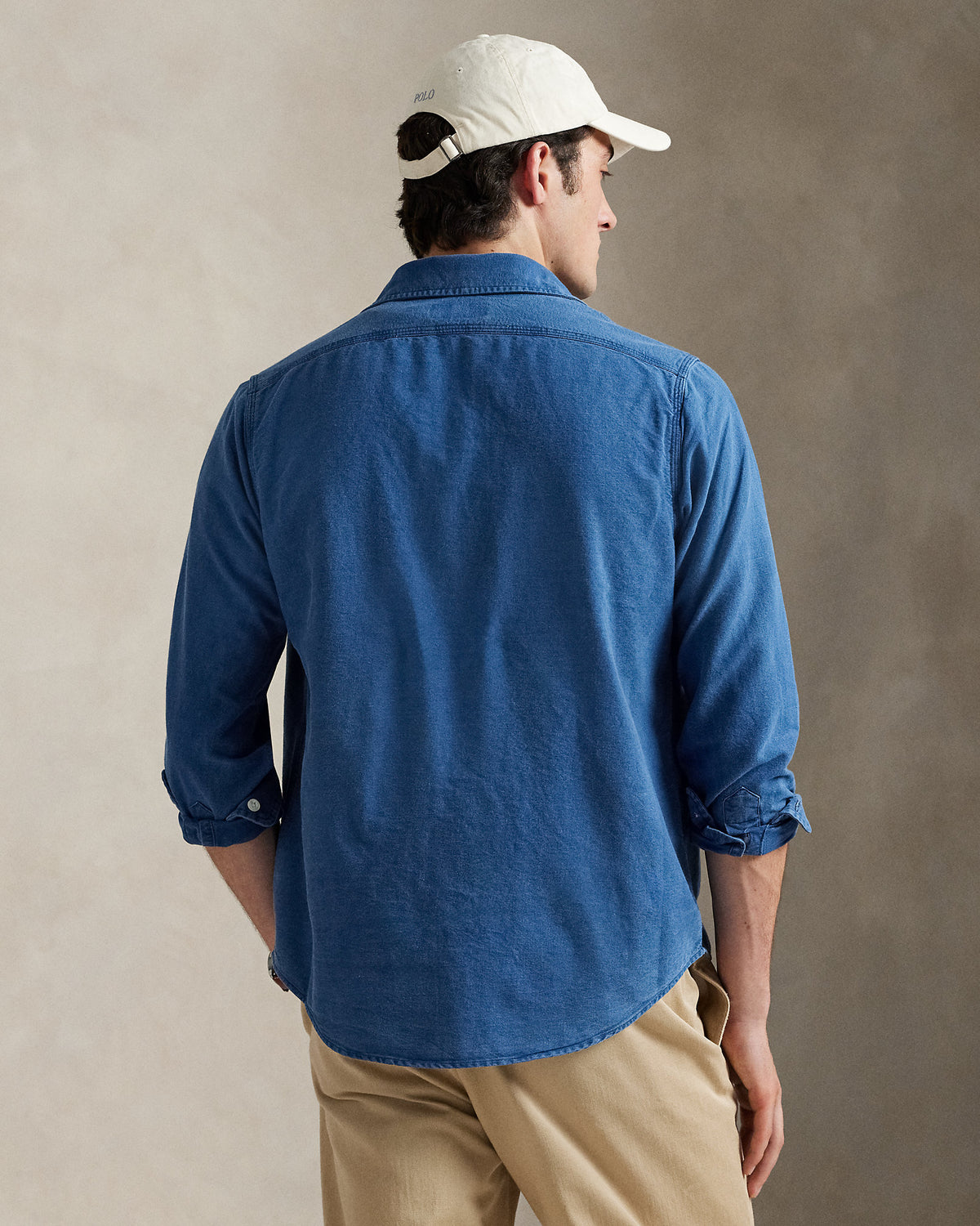 Ralph Lauren Classic Fit Indigo Oxford Workshirt
