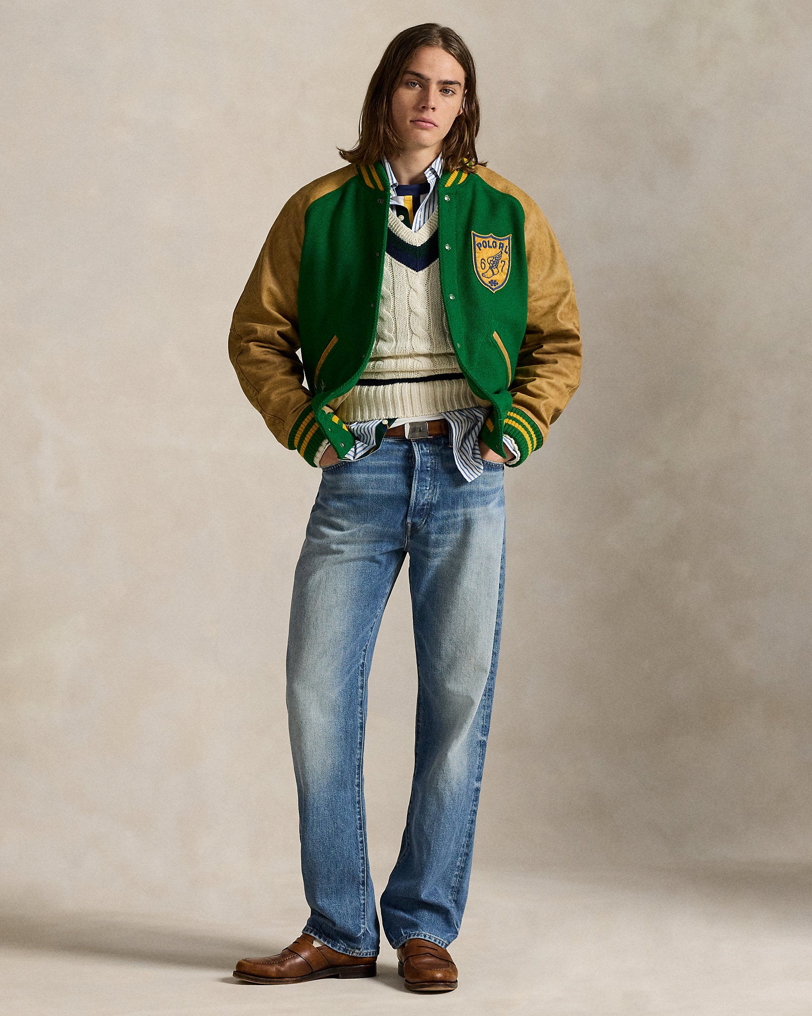 Ralph Lauren Heritage Straight Faded Jean