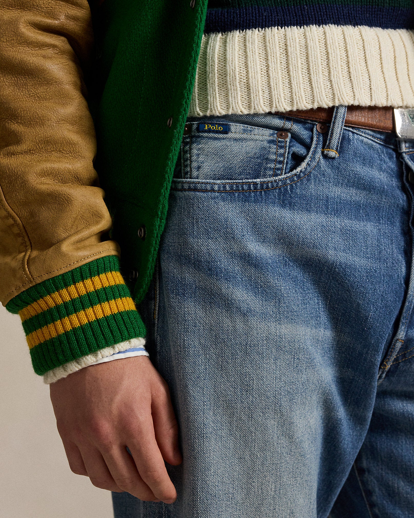 Ralph Lauren Heritage Straight Faded Jean