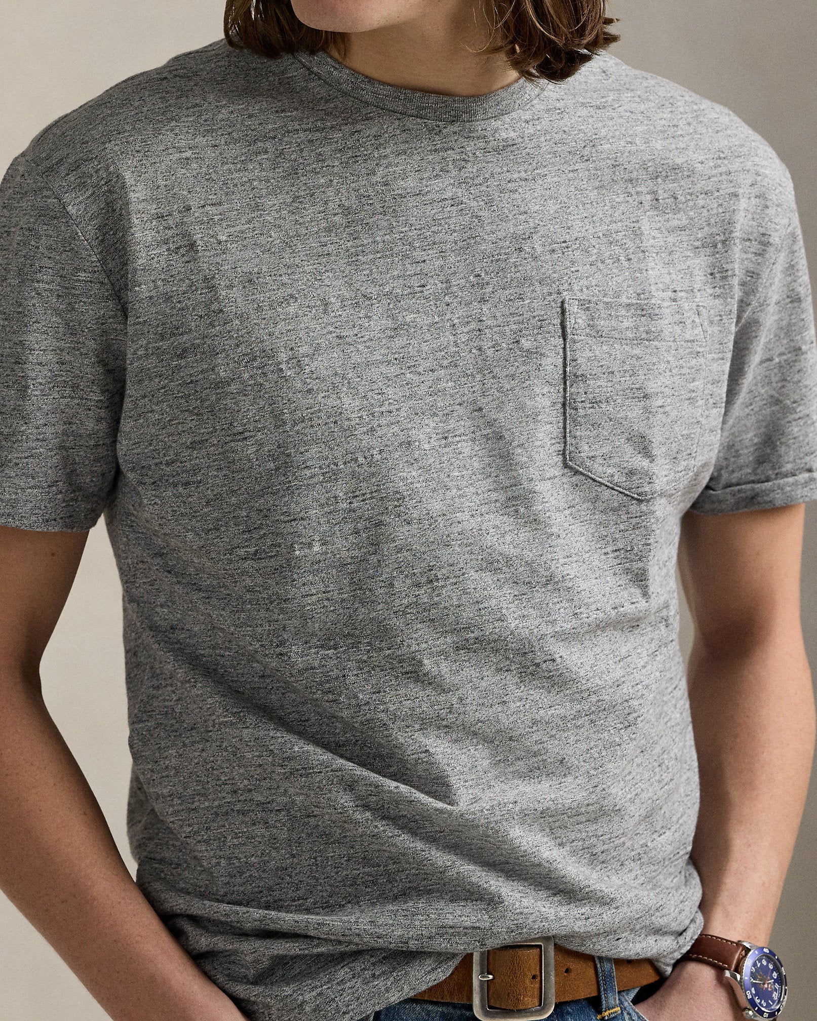 Ralph Lauren Classic Fit Weathered Pocket TShirt