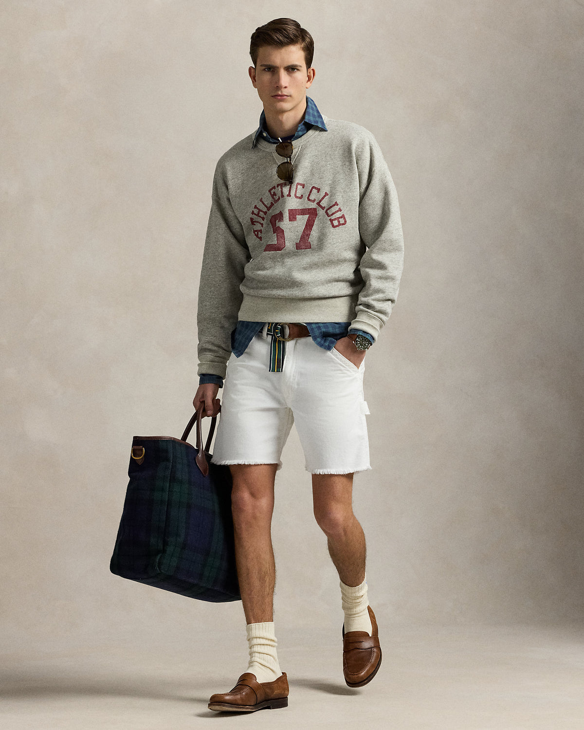 Ralph Lauren Loopback Fleece Graphic Sweatshirt