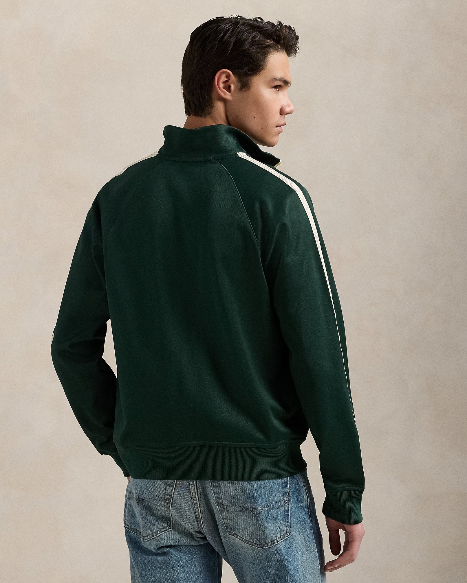 Ralph Lauren Embroidered Tricot Track Jacket