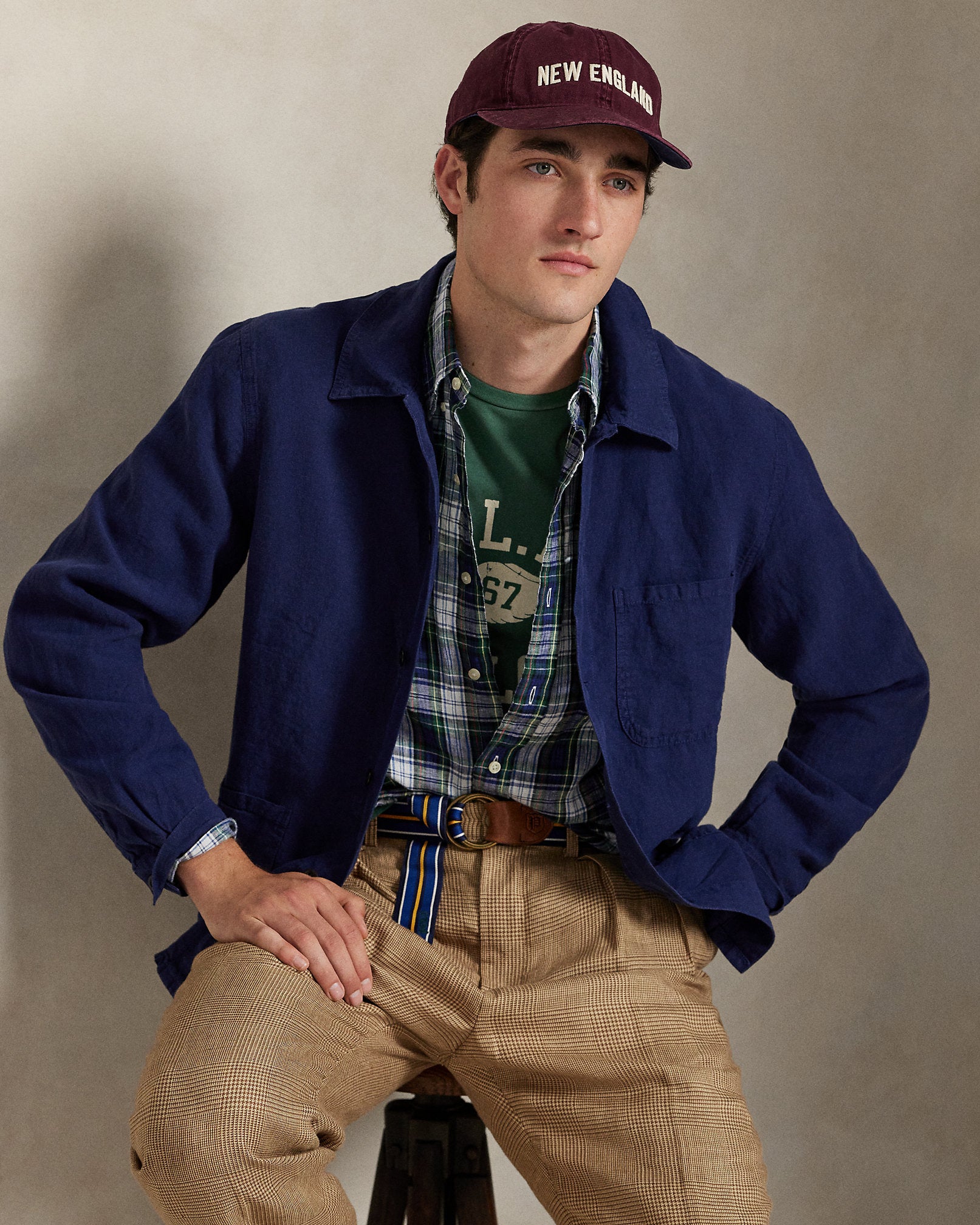 Ralph Lauren Linen Utility Jacket