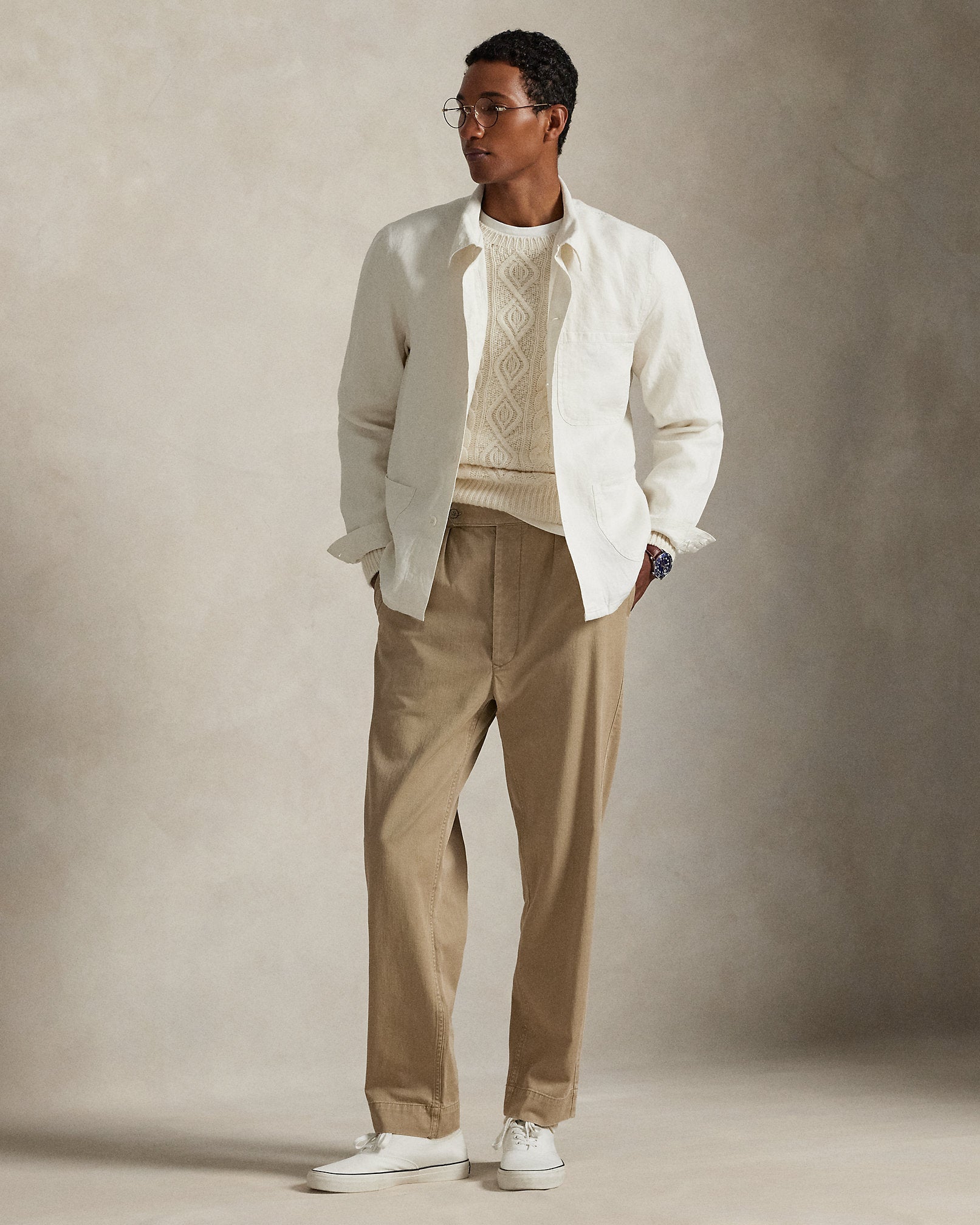 Ralph Lauren Linen Utility Jacket