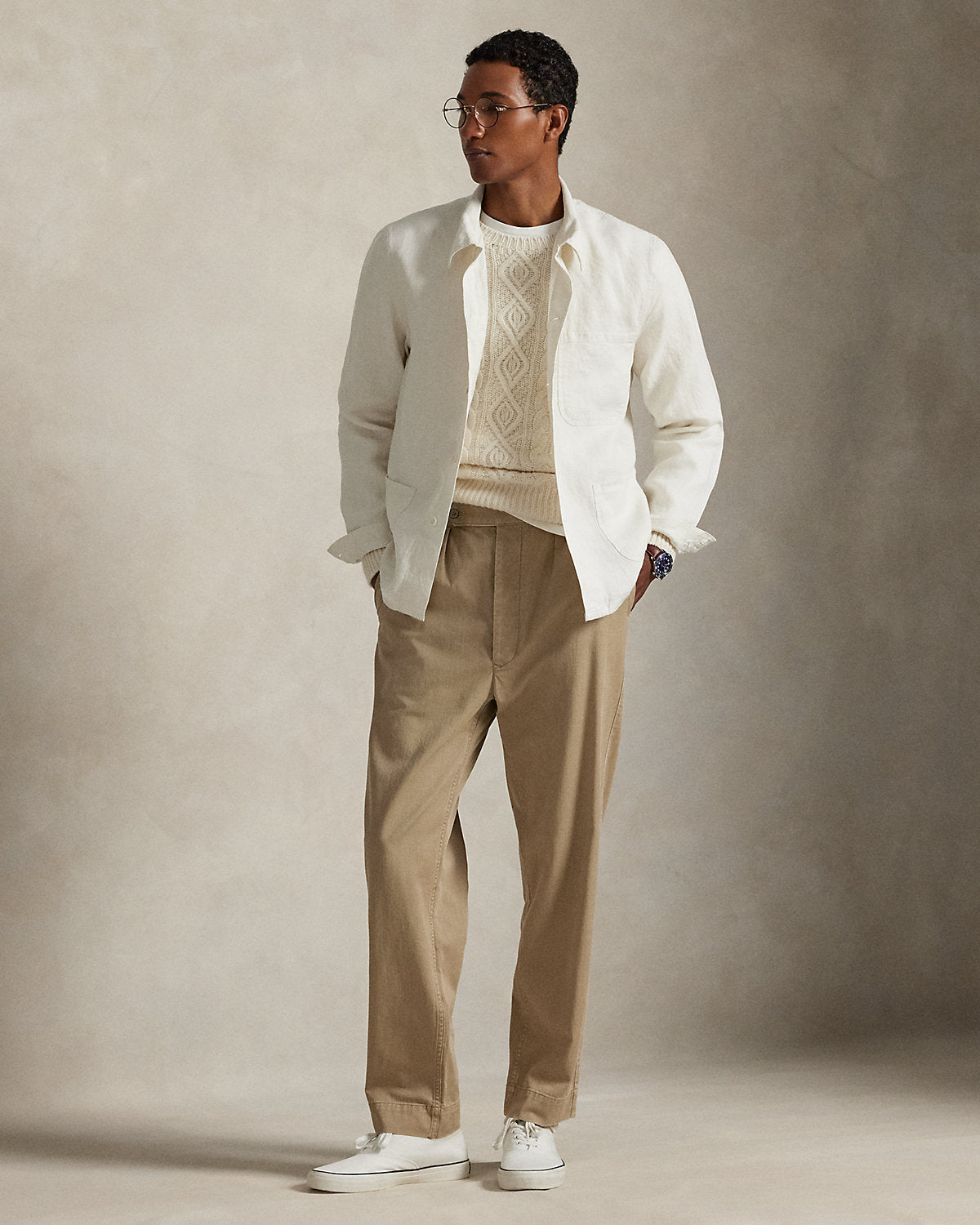 Ralph Lauren Linen Utility Jacket