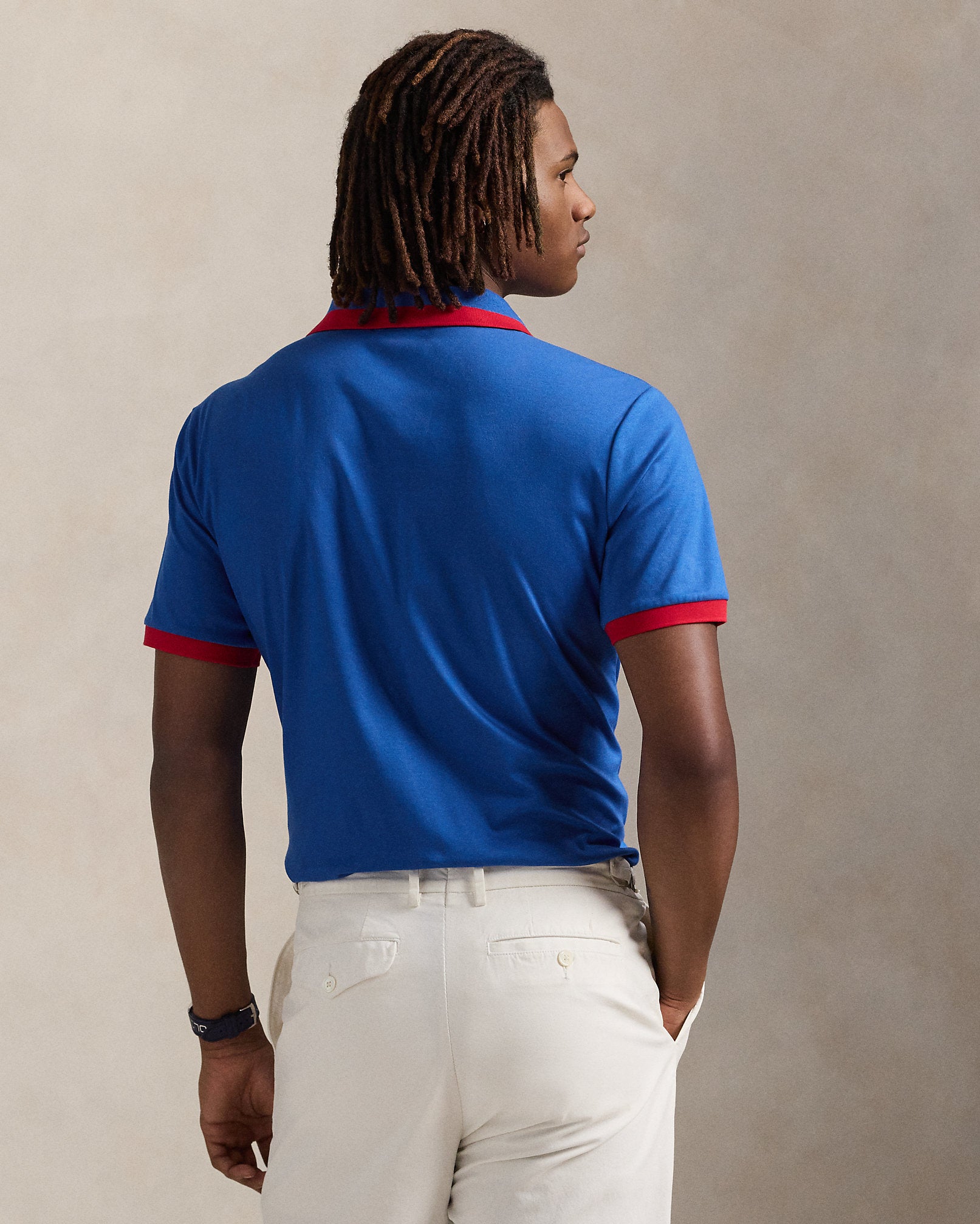 Ralph Lauren Classic Fit Striped Soft Cotton Polo