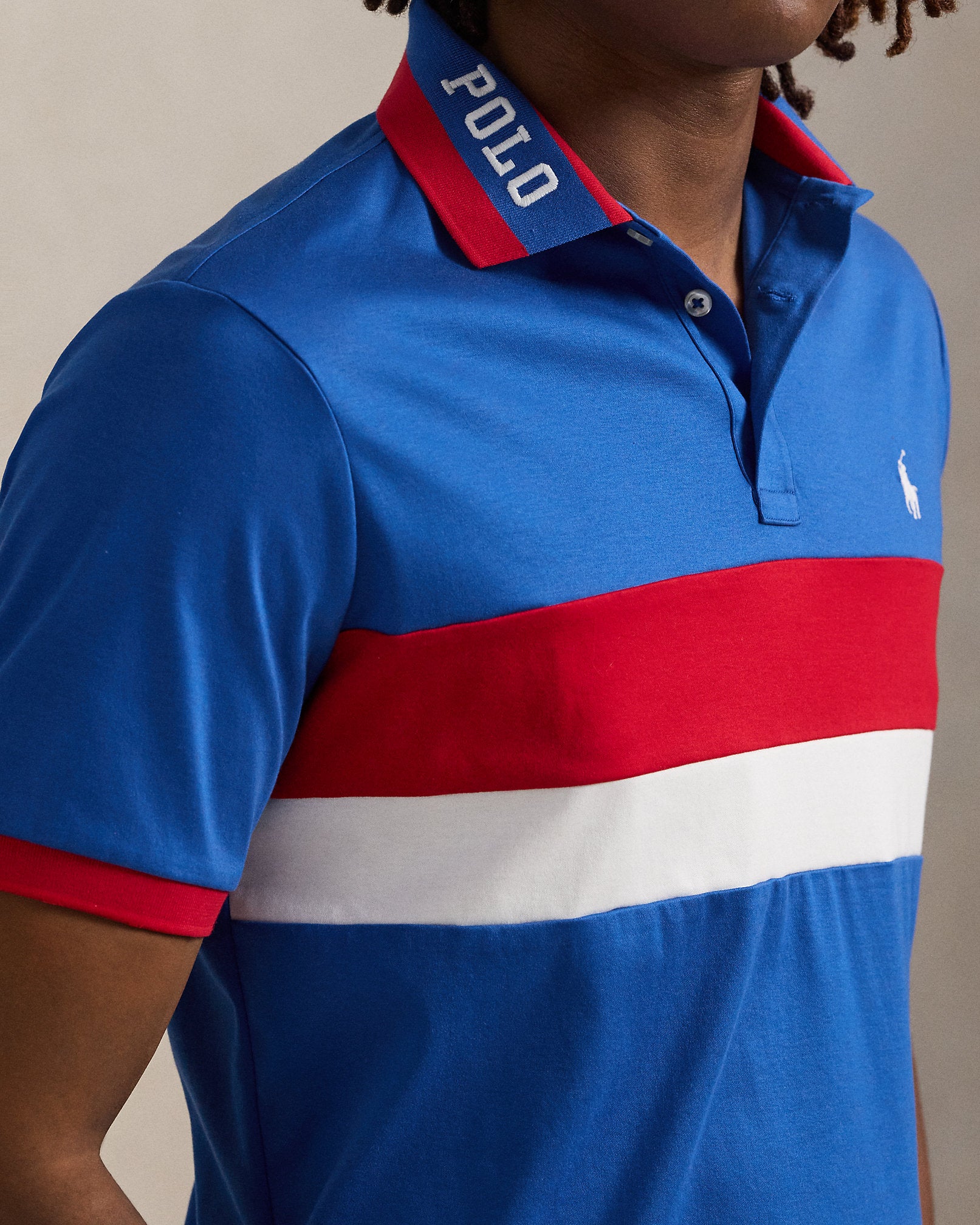 Ralph Lauren Classic Fit Striped Soft Cotton Polo