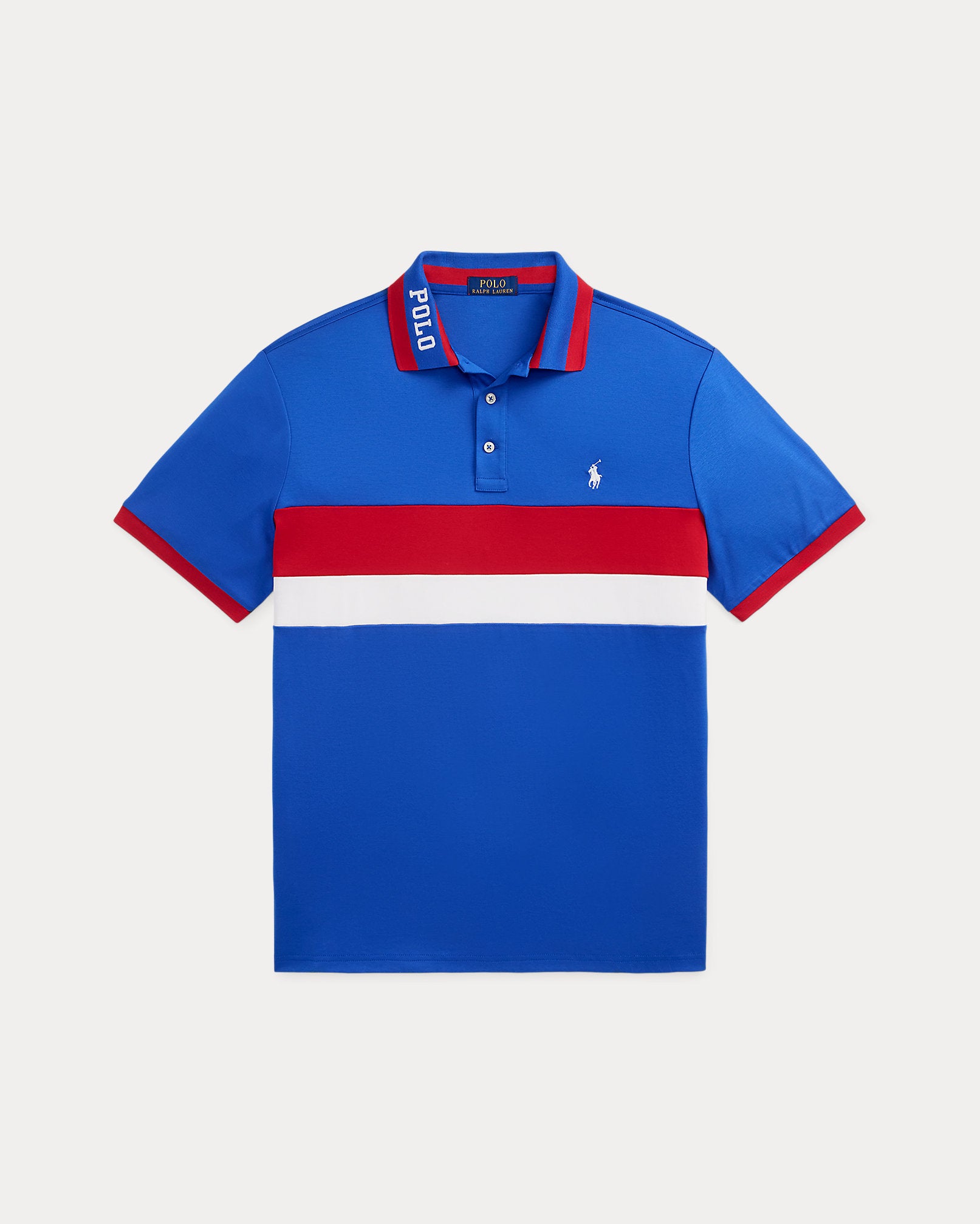 Ralph Lauren Classic Fit Striped Soft Cotton Polo