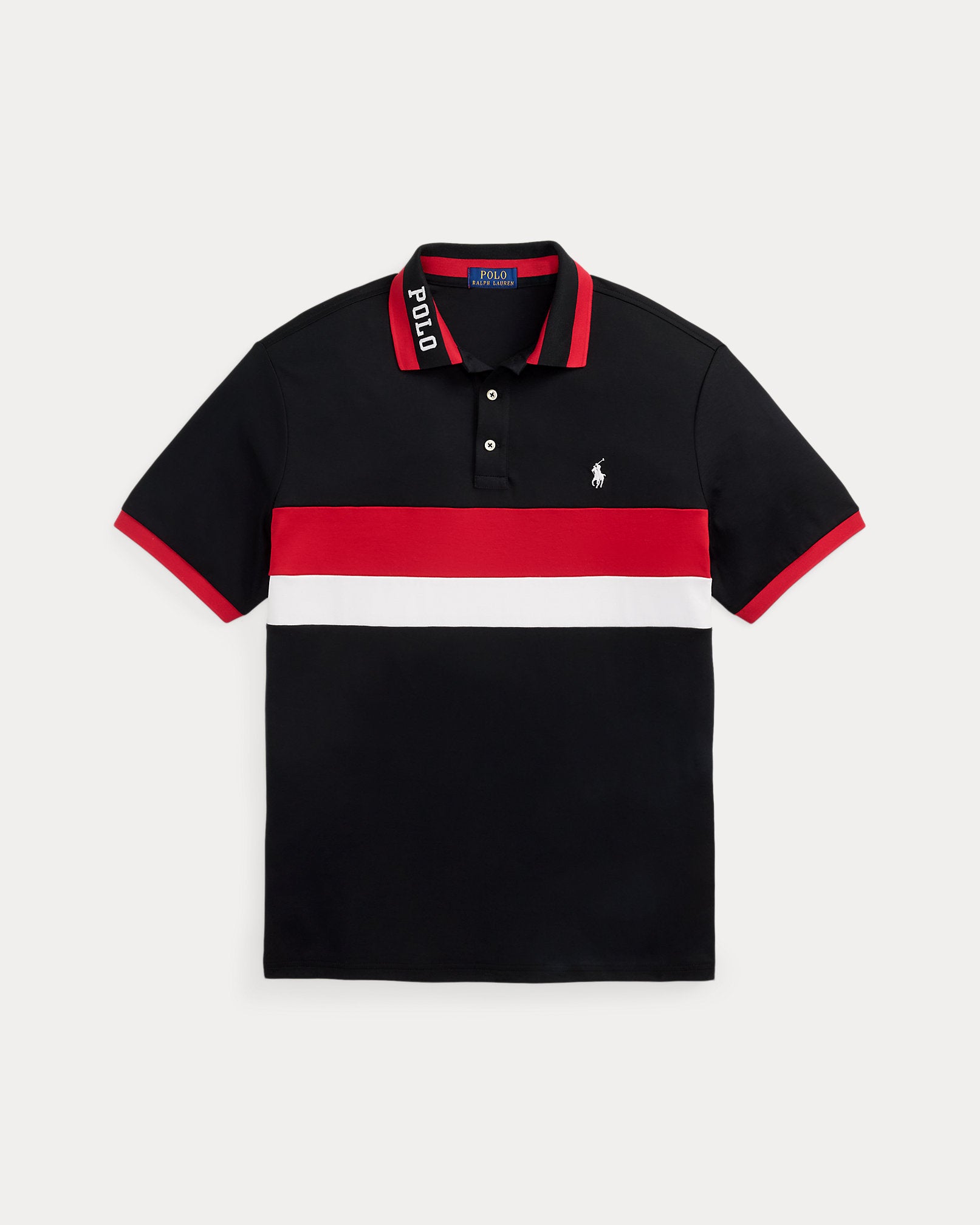 Ralph Lauren Classic Fit Striped Soft Cotton Polo