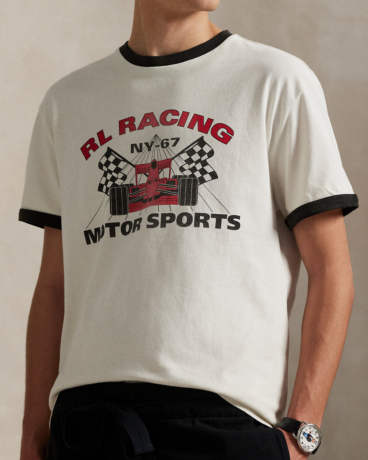 Ralph Lauren Classic Fit Jersey Graphic TShirt