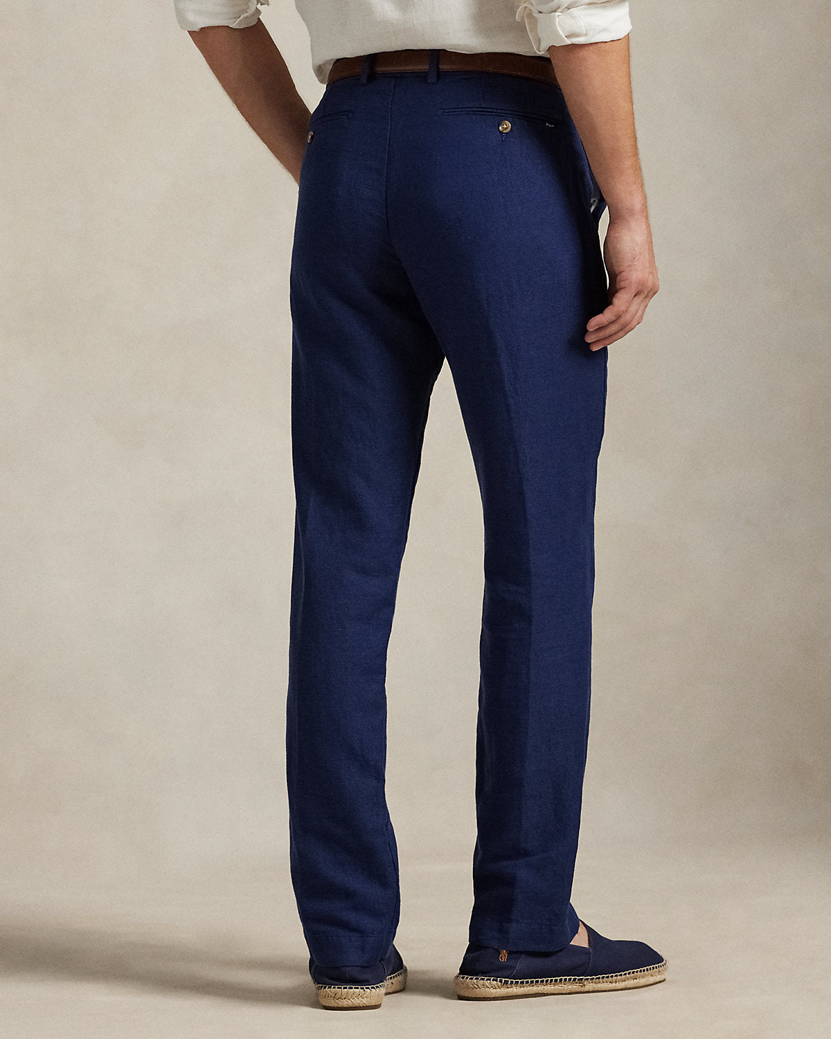Ralph Lauren Straight Fit Houndstooth Twill Pant
