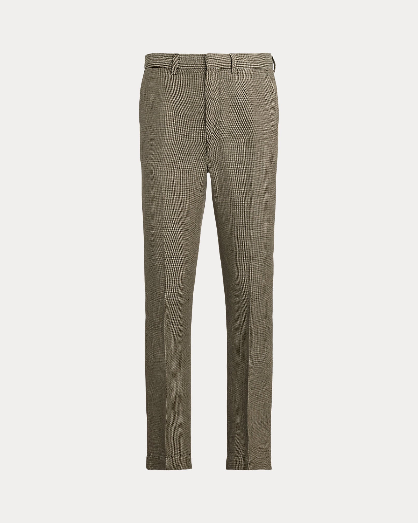 Ralph Lauren Straight Fit Houndstooth Twill Pant