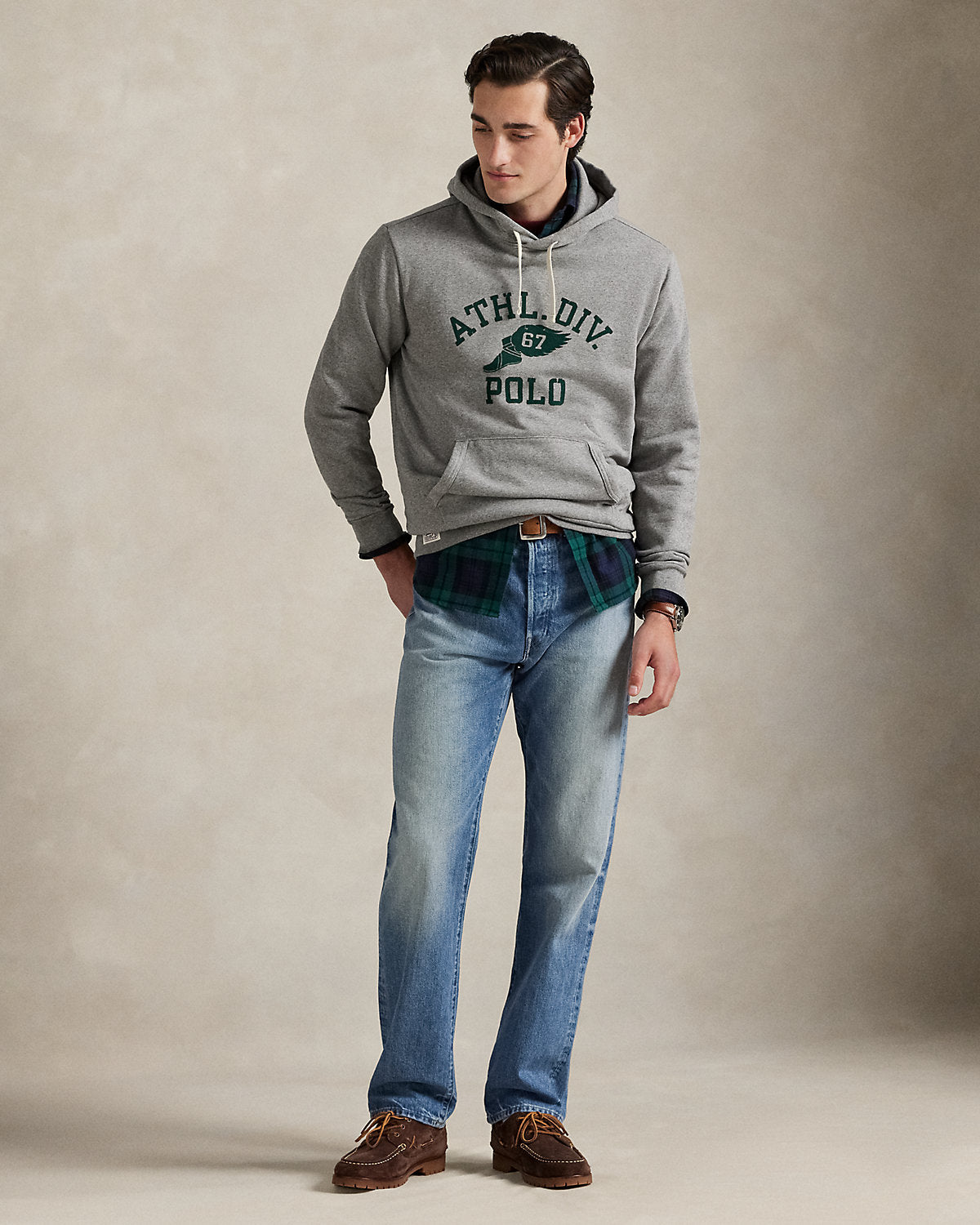 Ralph Lauren Logo Fleece Hoodie