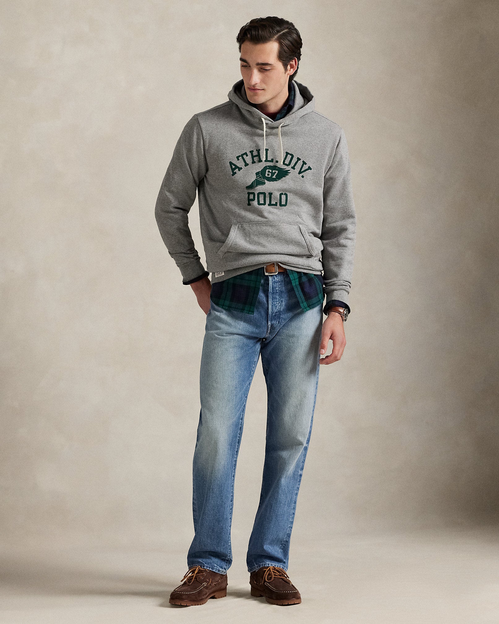 Ralph Lauren Logo Fleece Hoodie