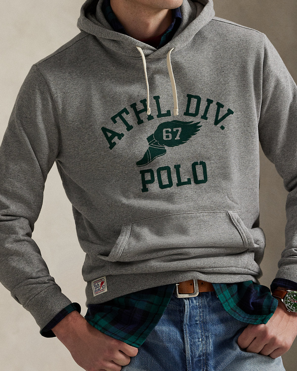 Ralph Lauren Logo Fleece Hoodie