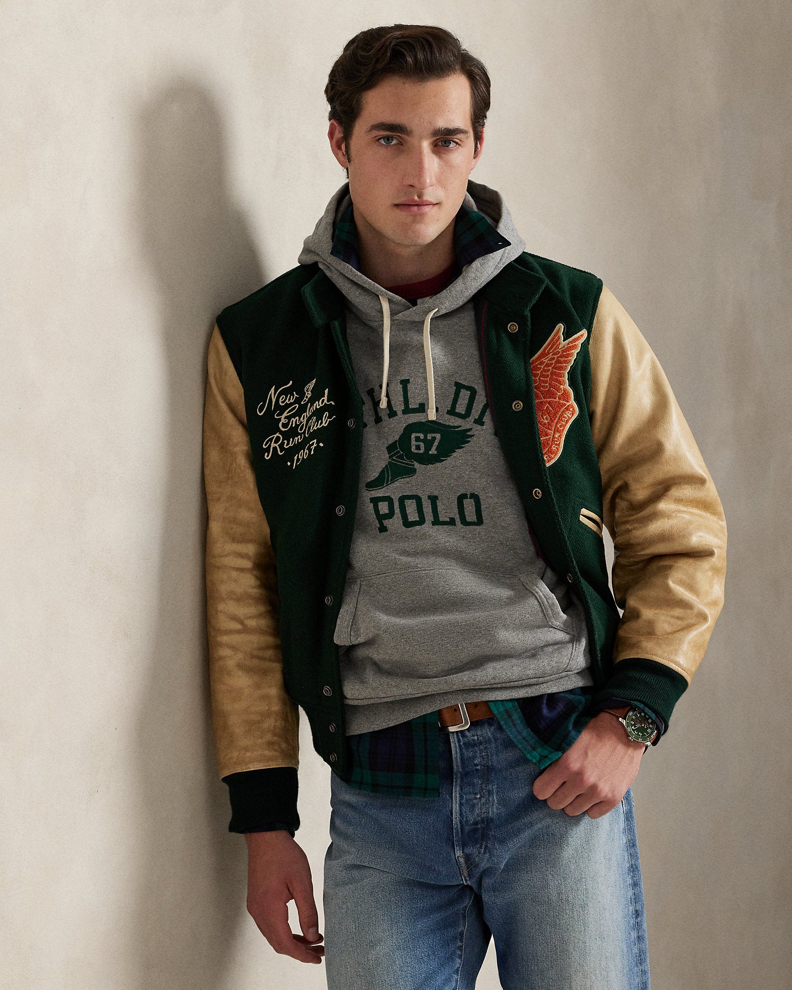 Ralph Lauren Logo Fleece Hoodie