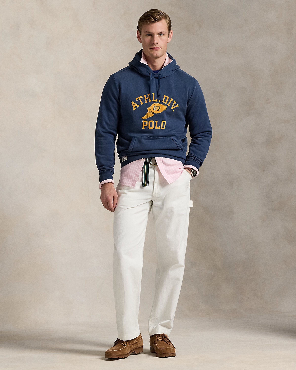 Ralph Lauren Logo Fleece Hoodie