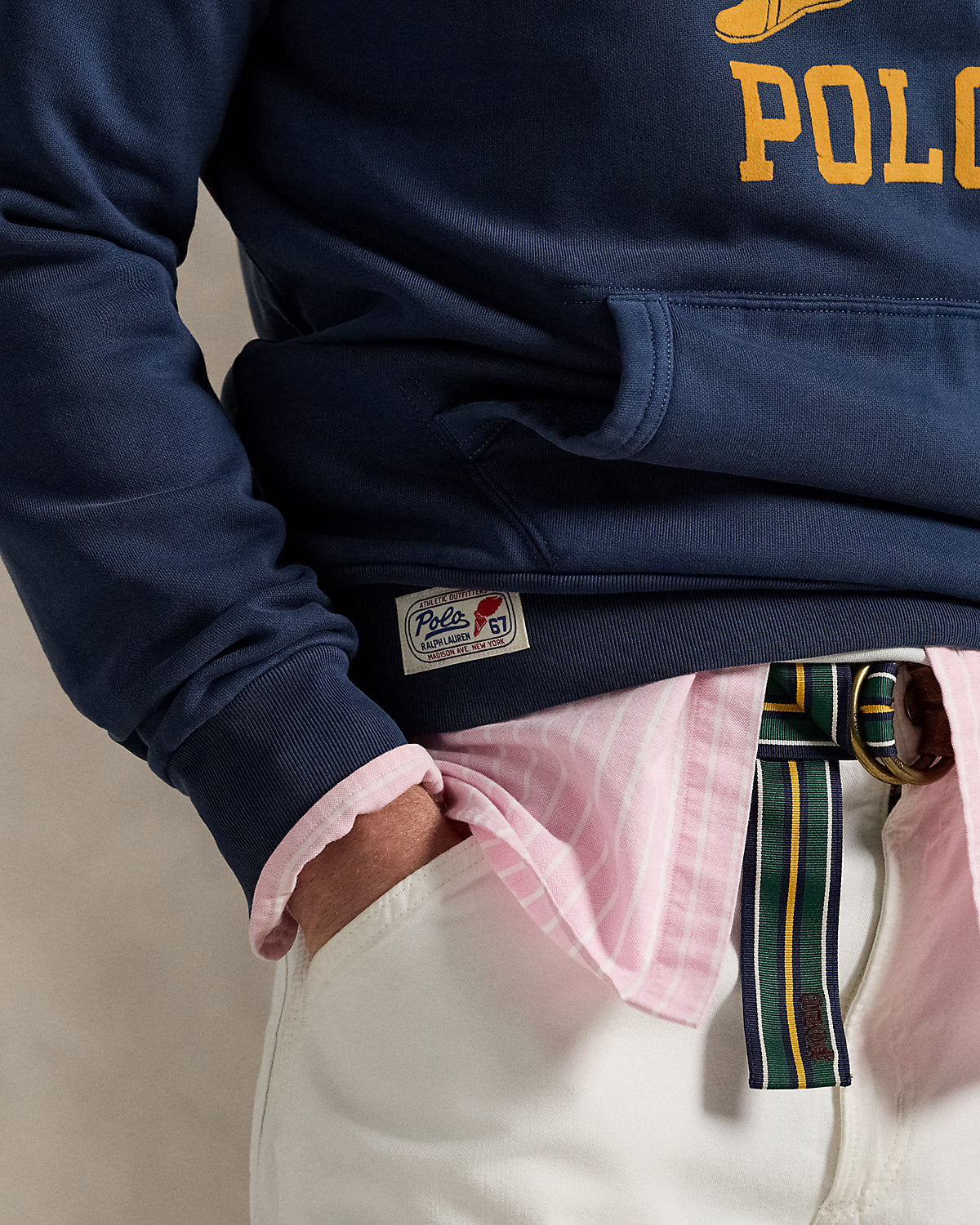 Ralph Lauren Logo Fleece Hoodie