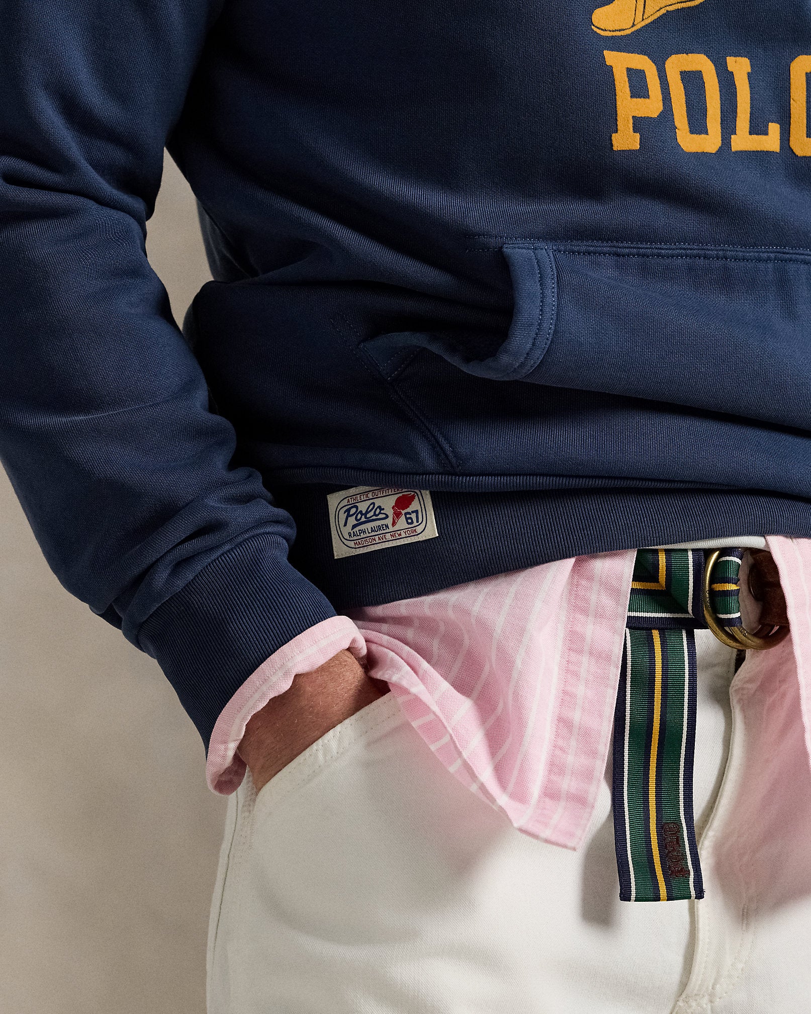 Ralph Lauren Logo Fleece Hoodie
