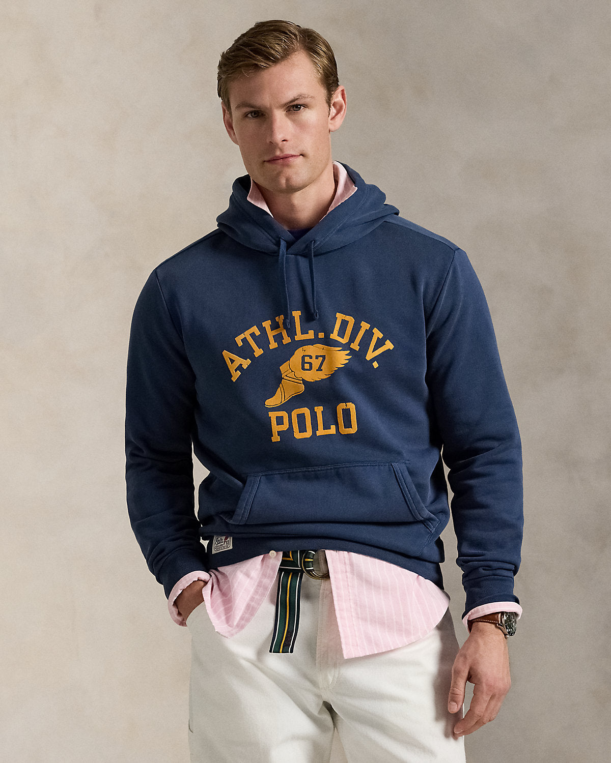 Ralph Lauren Logo Fleece Hoodie