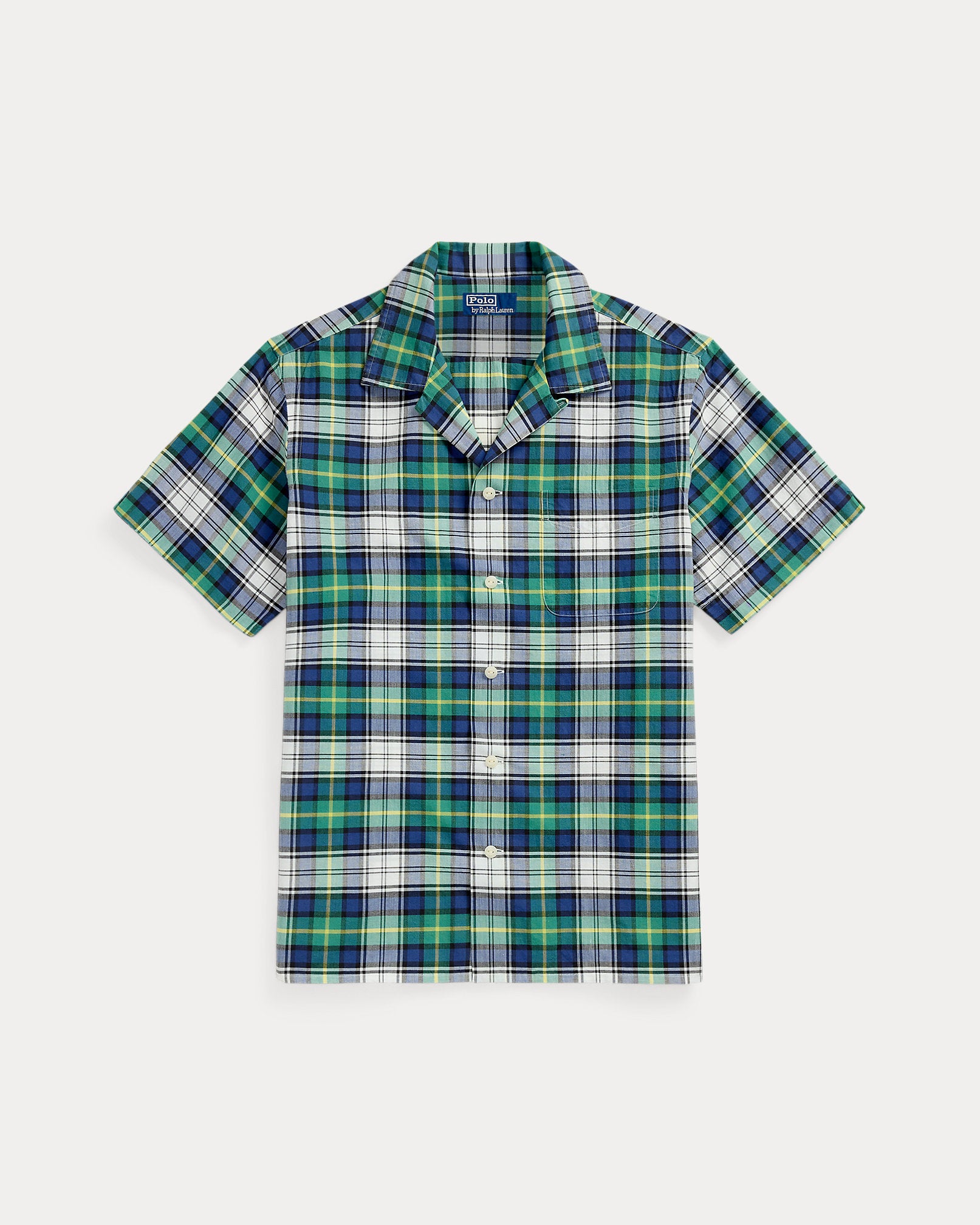 Ralph Lauren Classic Fit Madras Camp Shirt