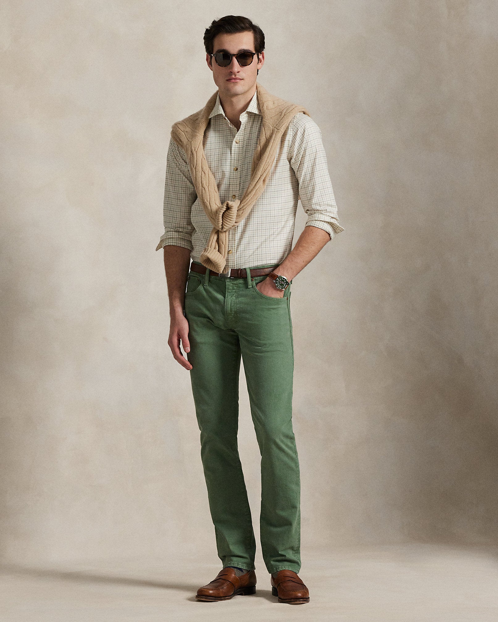 Ralph Lauren Classic Fit Tattersall Twill Shirt