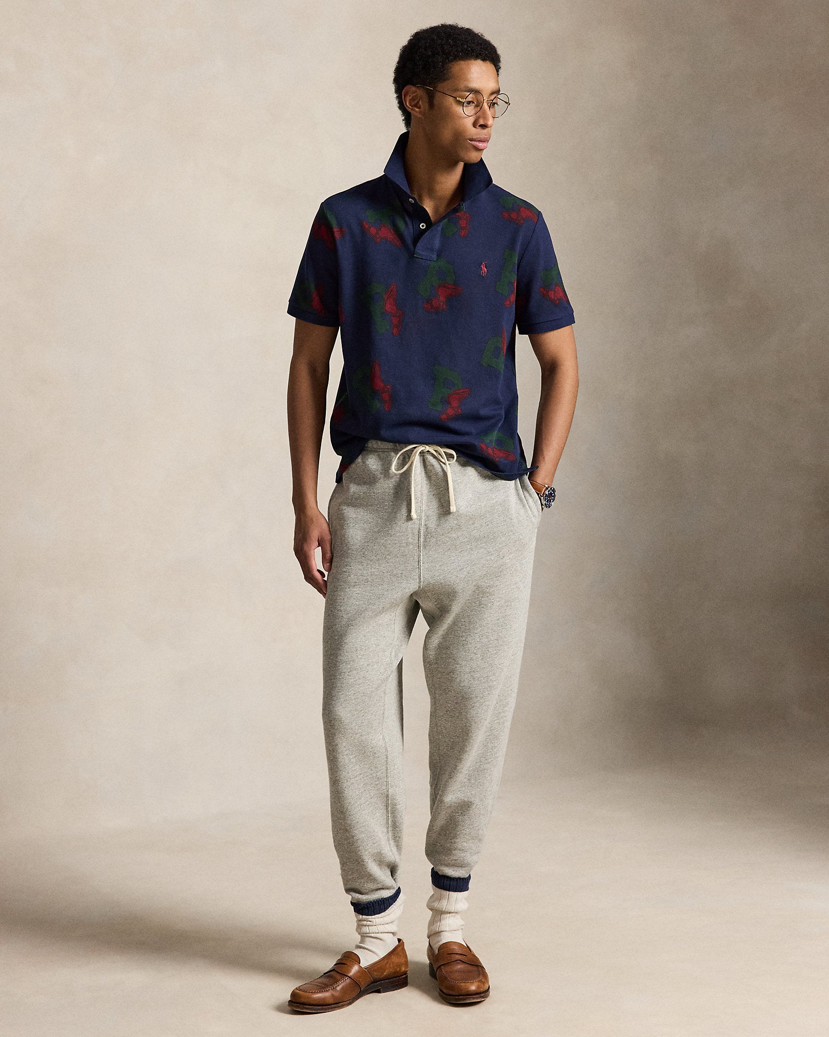 Ralph Lauren Classic Fit PWing Mesh Polo Shirt