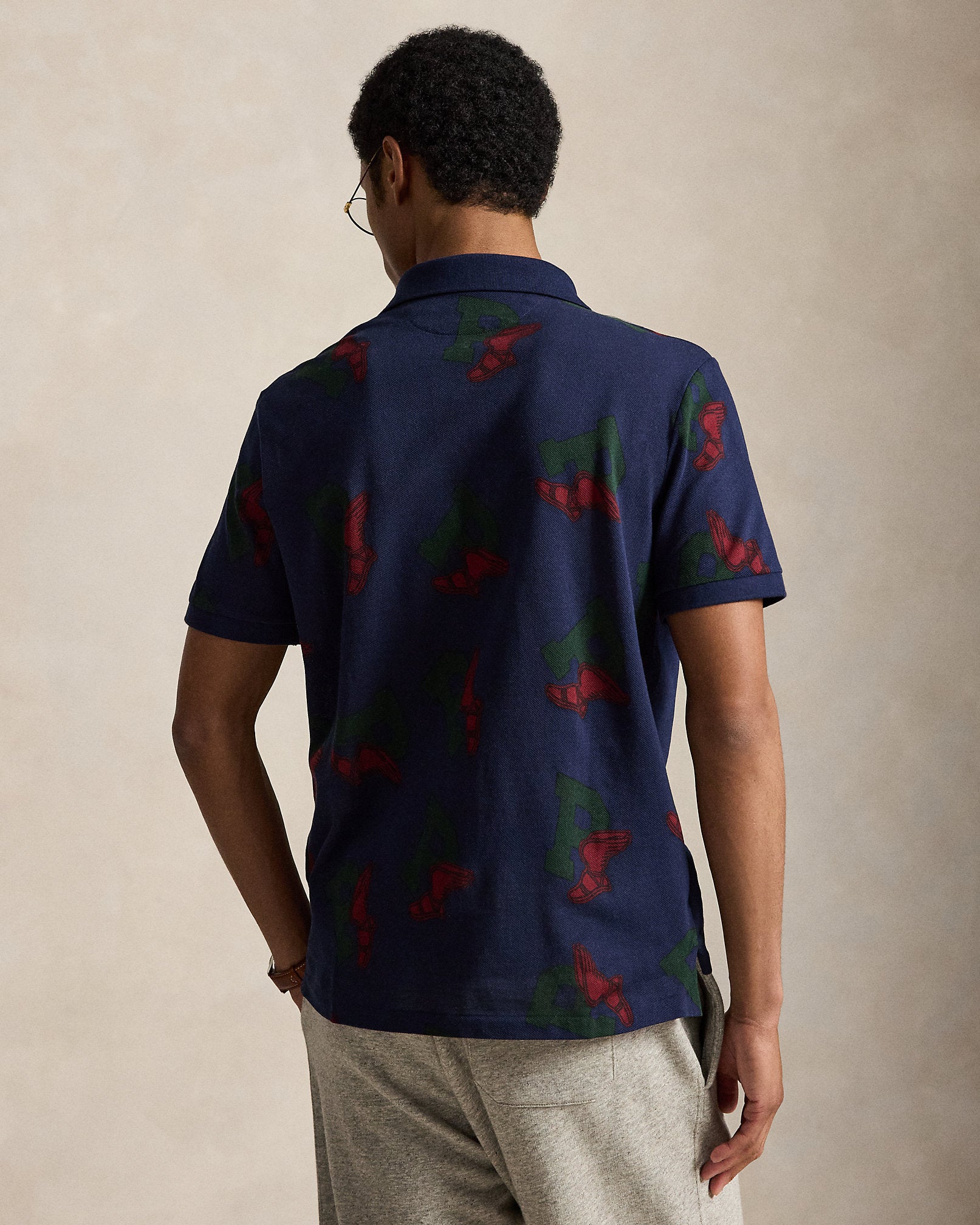 Ralph Lauren Classic Fit PWing Mesh Polo Shirt