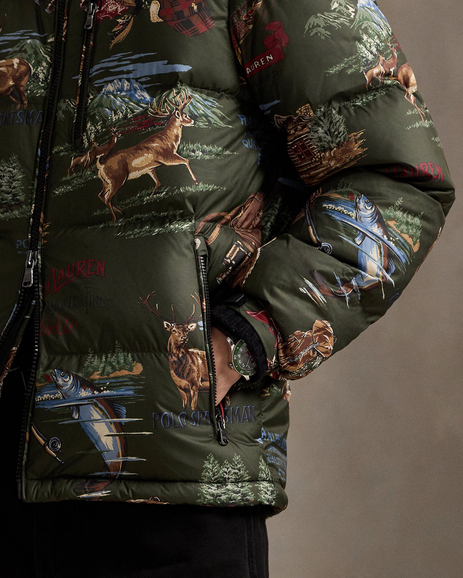 Ralph Lauren The Gorham Polo Sportsman Down Jacket