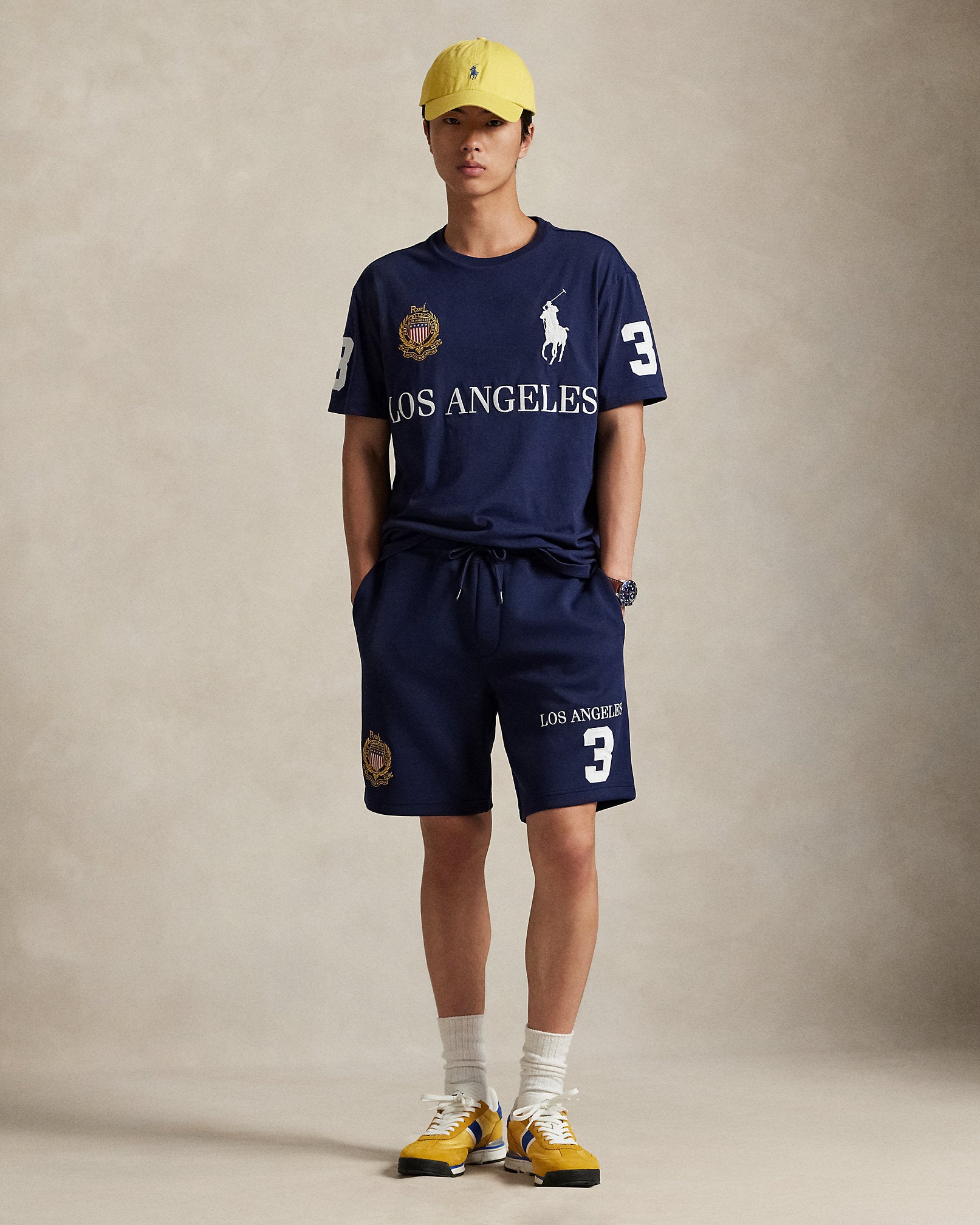 Ralph Lauren 85Inch Los Angeles DoubleKnit Short