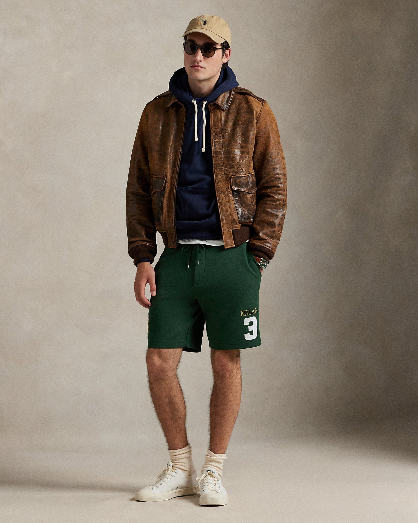 Ralph Lauren 8.5 Inch Milan DoubleKnit Short