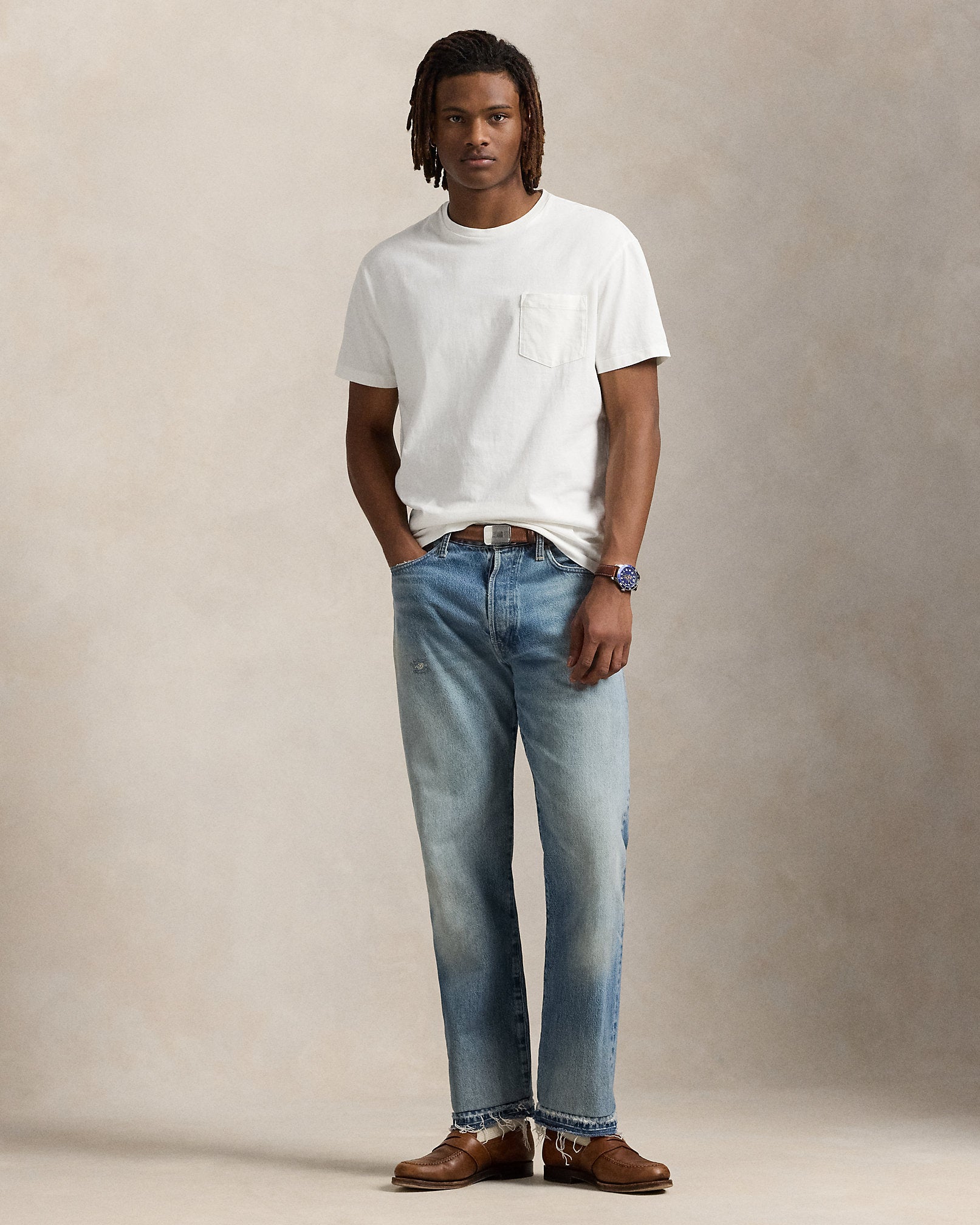 Ralph Lauren Classic Fit Weathered Pocket TShirt