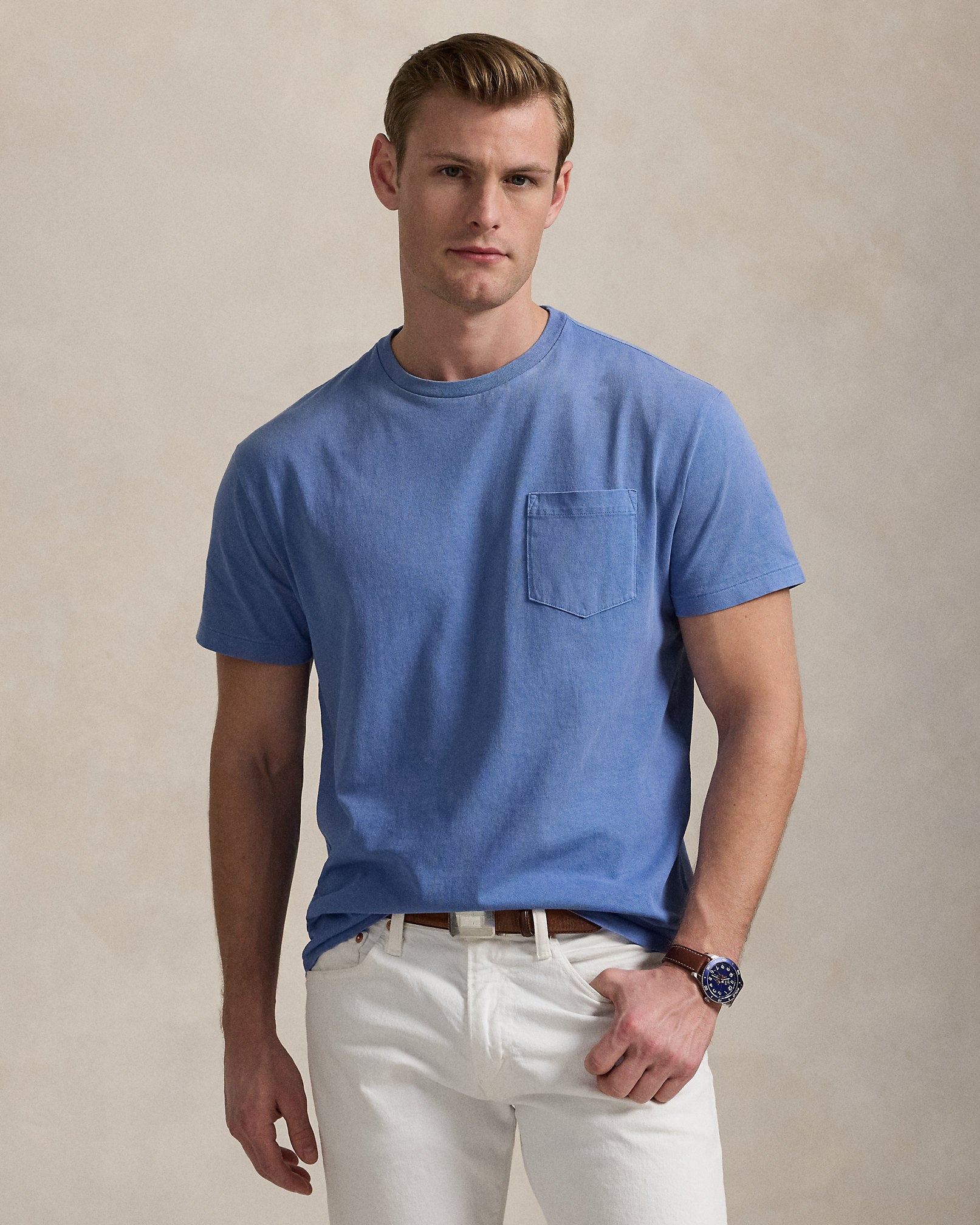 Ralph Lauren Classic Fit Weathered Pocket TShirt