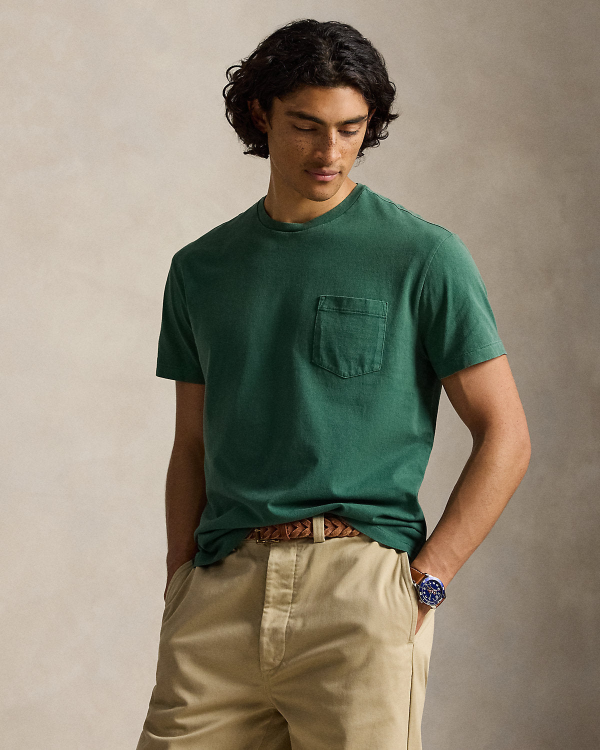 Ralph Lauren Classic Fit Weathered Pocket TShirt
