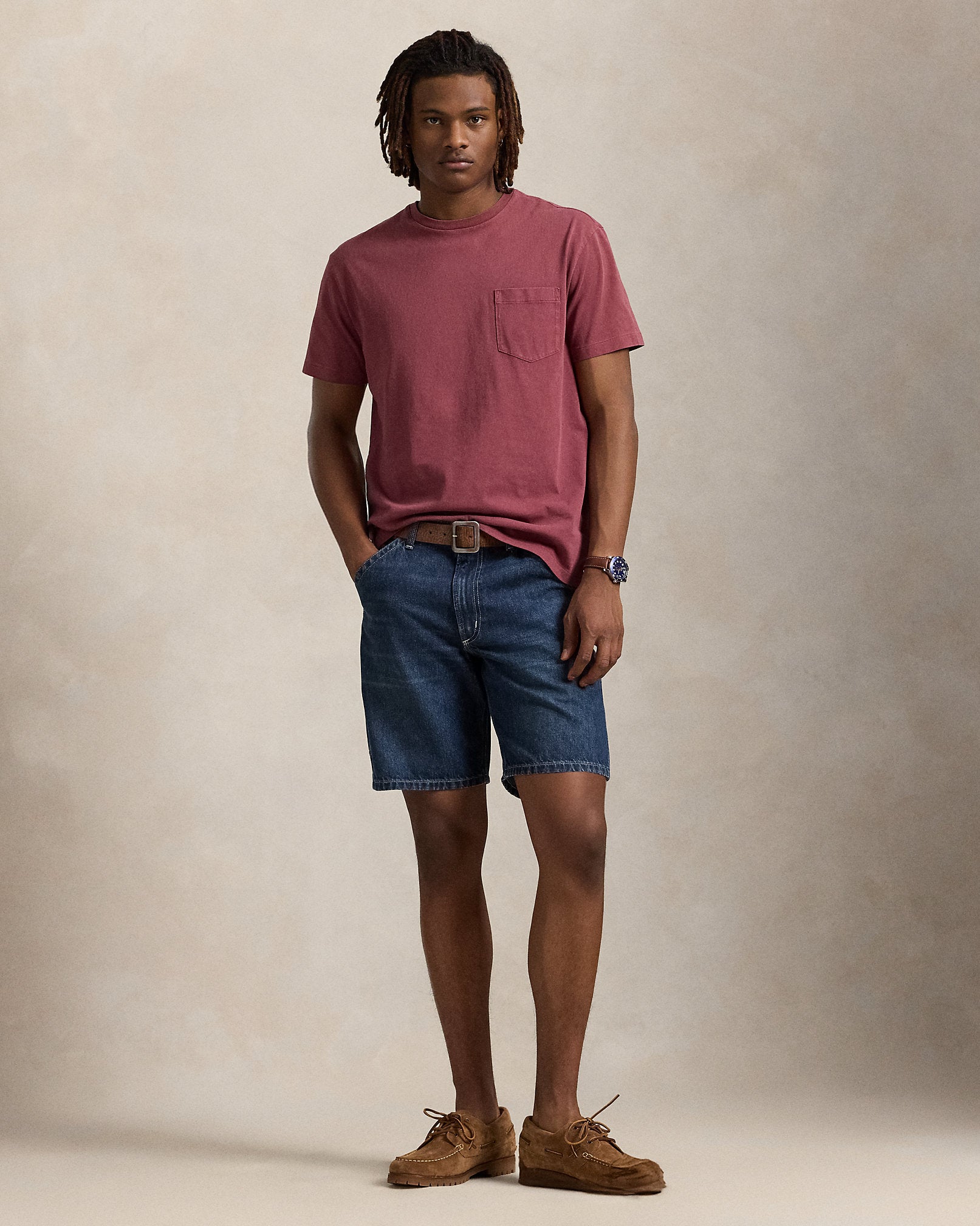 Ralph Lauren Classic Fit Weathered Pocket TShirt