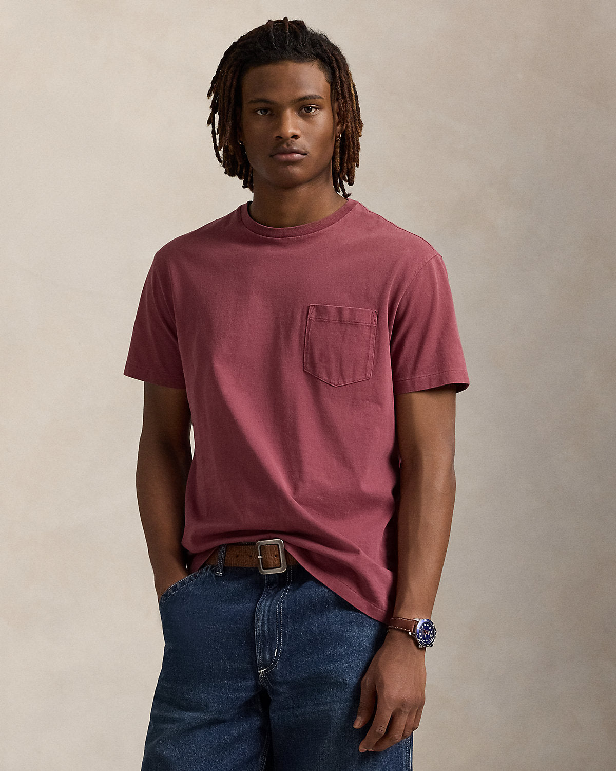 Ralph Lauren Classic Fit Weathered Pocket TShirt