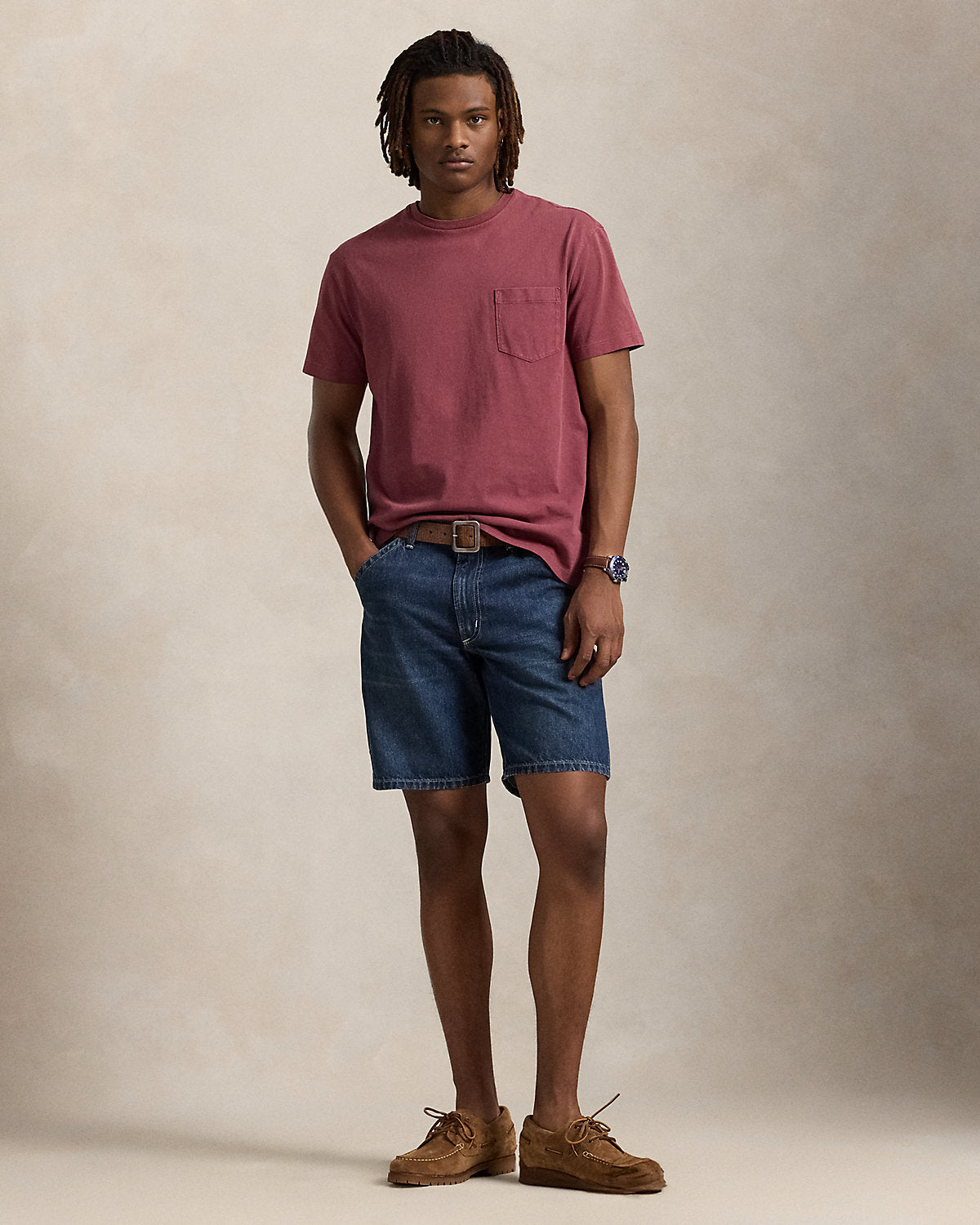Ralph Lauren Classic Fit Weathered Pocket TShirt