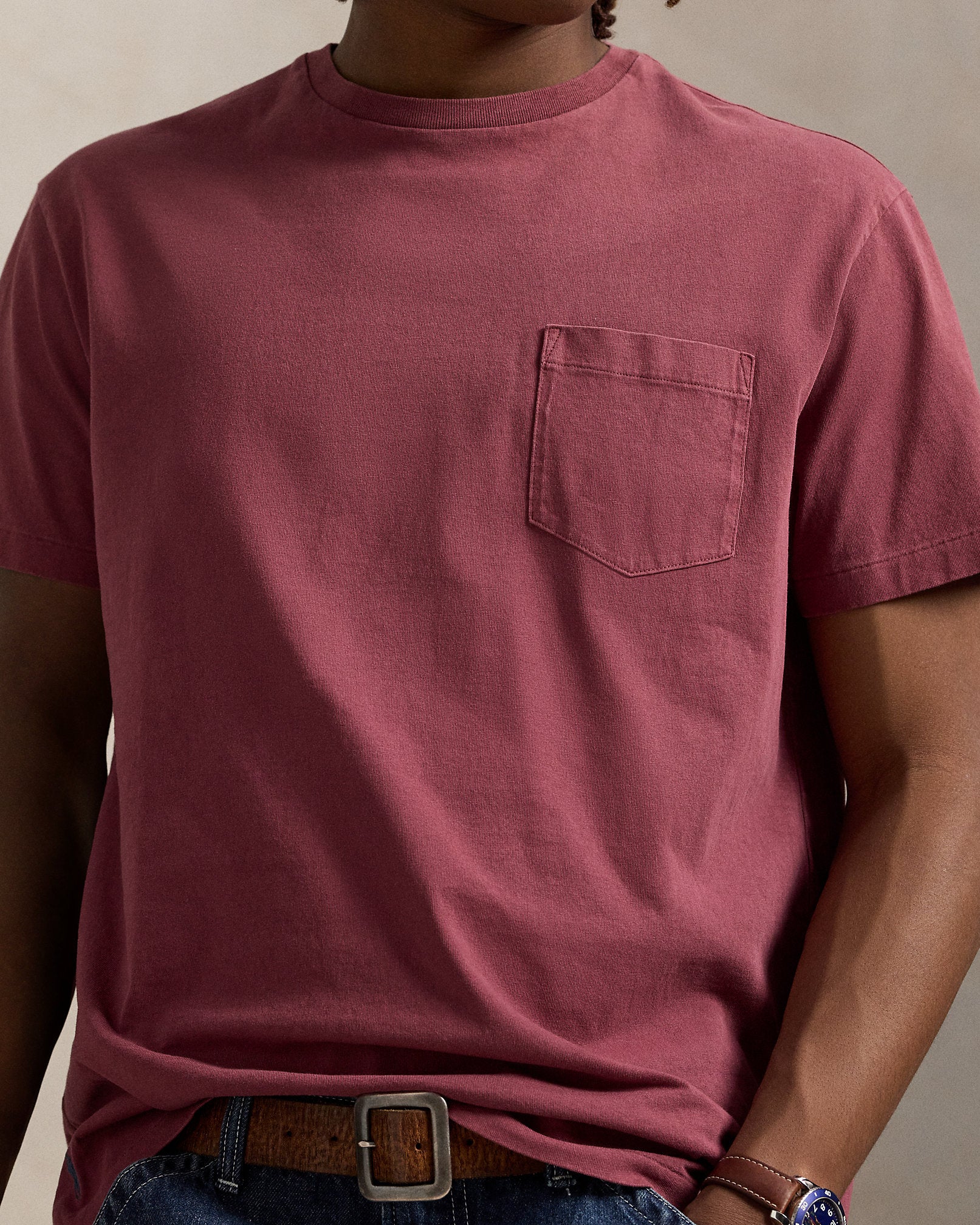 Ralph Lauren Classic Fit Weathered Pocket TShirt