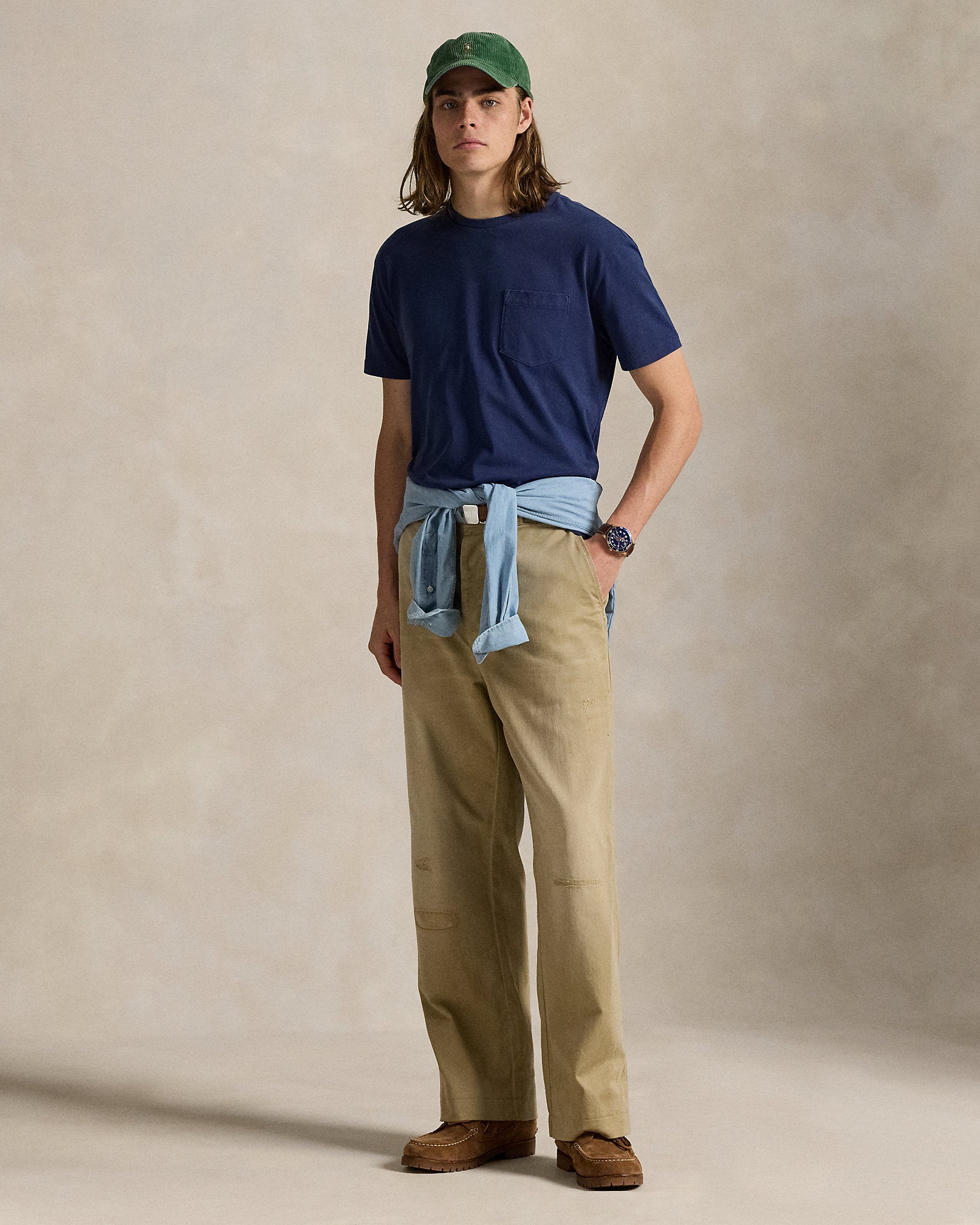 Ralph Lauren Classic Fit Weathered Pocket TShirt