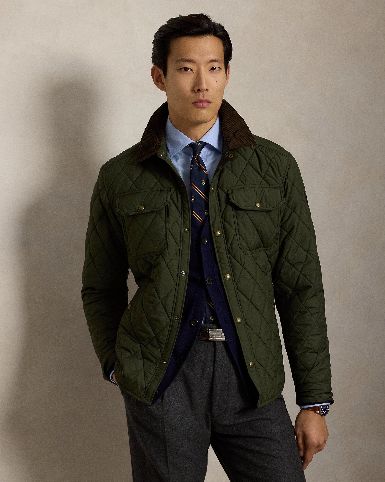 Ralph Lauren The Beaton Quilted Shacket