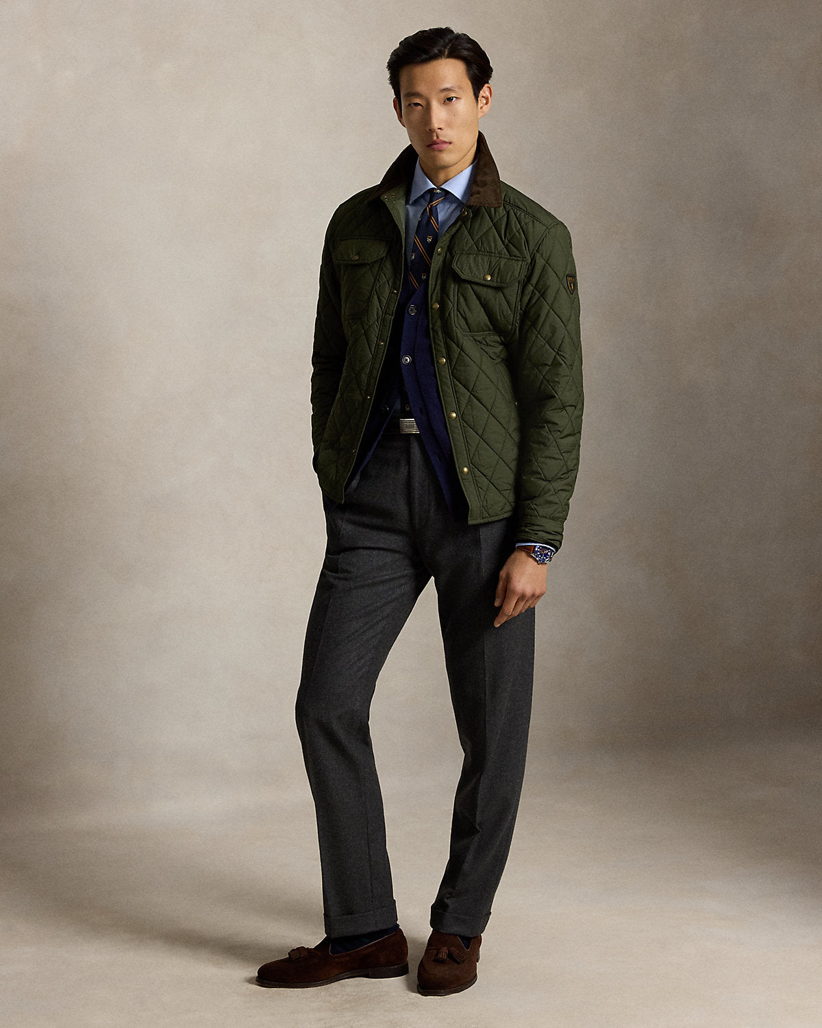 Ralph Lauren The Beaton Quilted Shacket