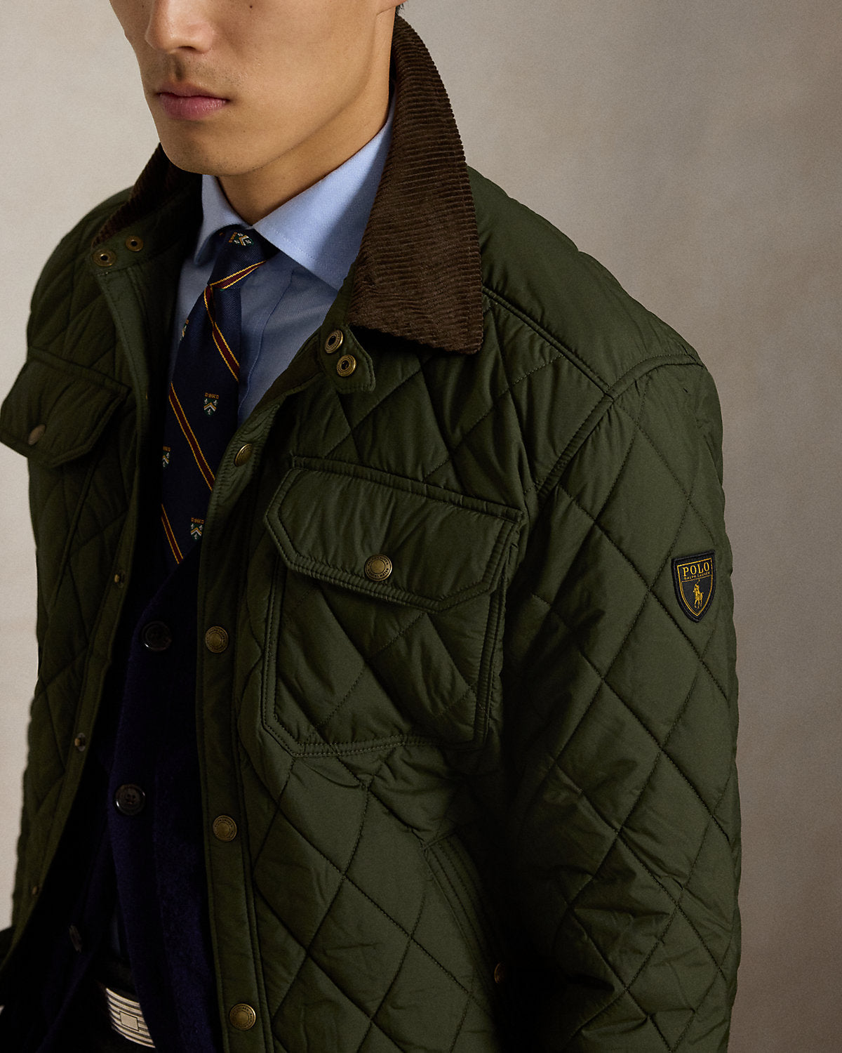 Ralph Lauren The Beaton Quilted Shacket