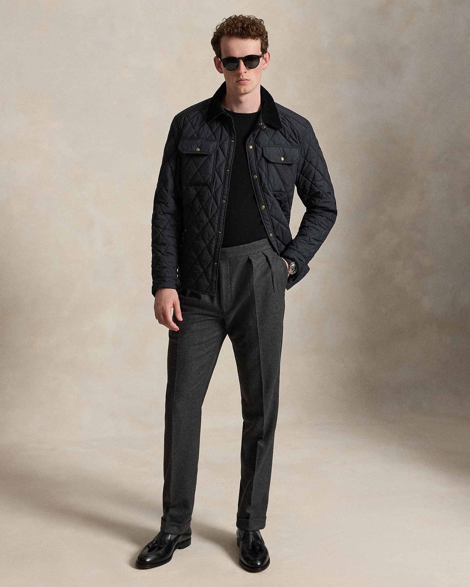 Ralph Lauren The Beaton Quilted Shacket
