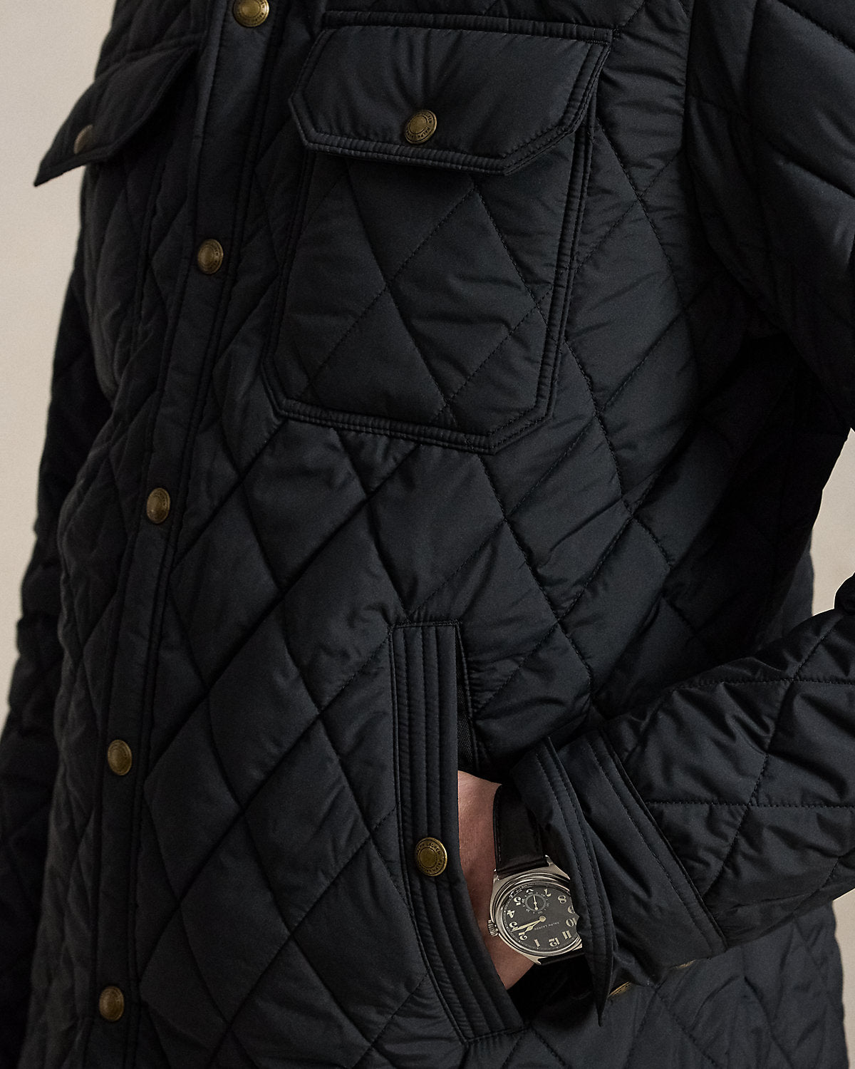 Ralph Lauren The Beaton Quilted Shacket